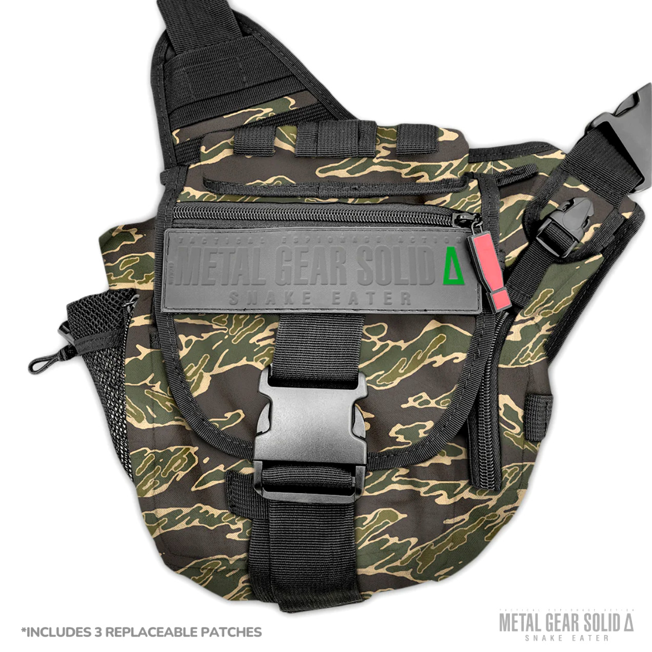 Metal Gear Solid Δ Snake Eater Konami Rare Exclusive Tactical Camo Satchel Bag