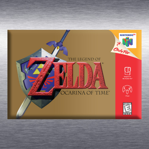 Legend of Zelda N64 Video Game Box Art *N64* High Quality Magnet / Set