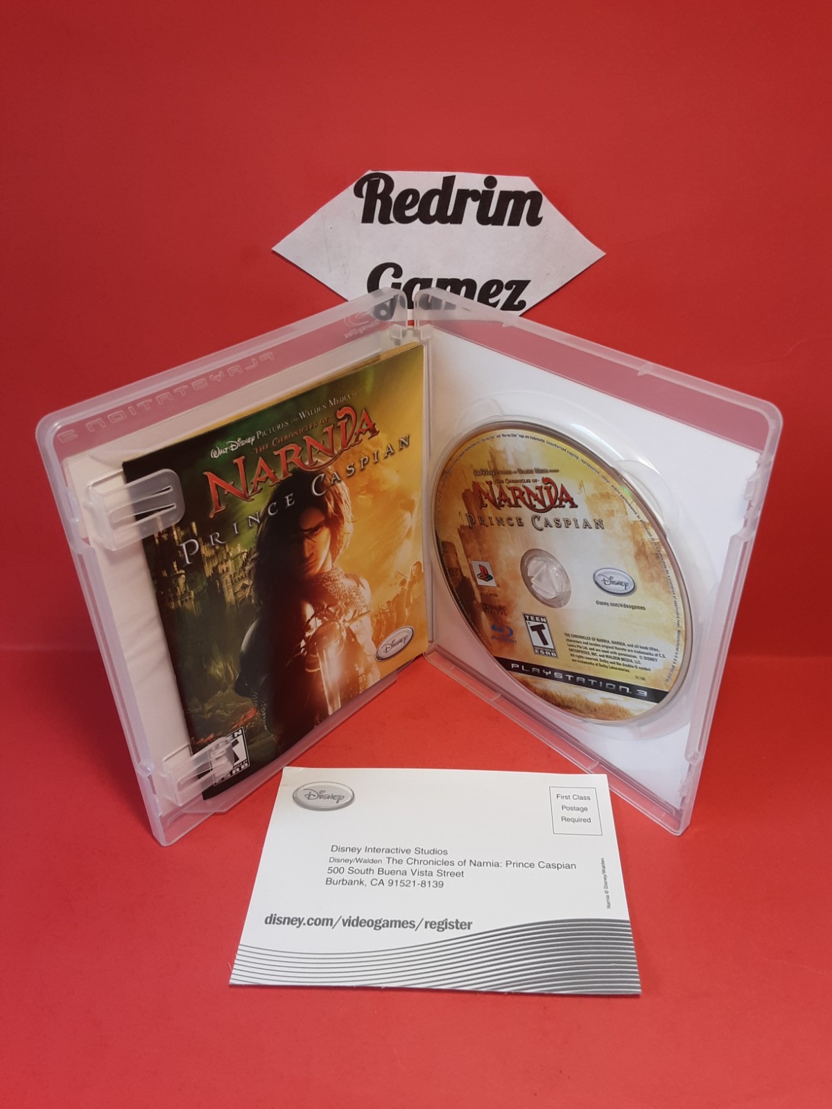 Narnia Prince Caspian COMPLETE Black Label Sony PS3 Playstation Video Games