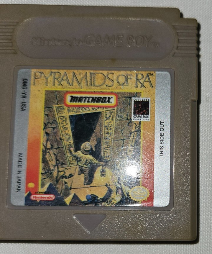 Pyramids of Ra Cartridge Only Authentic Nintendo GameBoy USA 1992 Game Boy