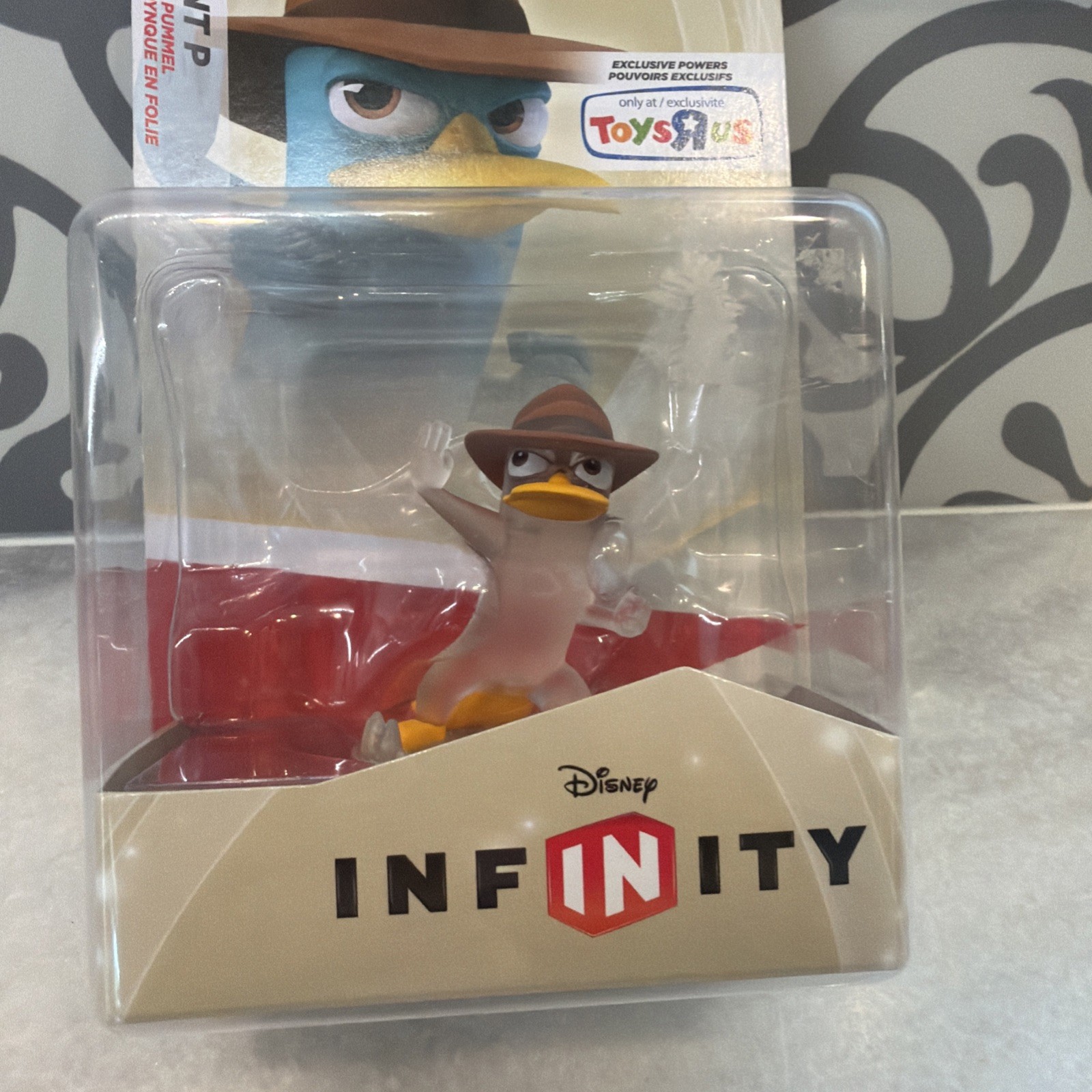 Disney Infinity Phineas and Ferb Agent P Crystal Figure ToysRUs Exclusive *New*