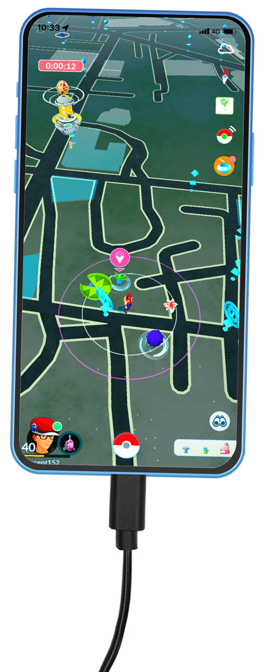 Brook Portable Auto Catch Light – Dual Accounts, Smallest Pocket Monster Pendant