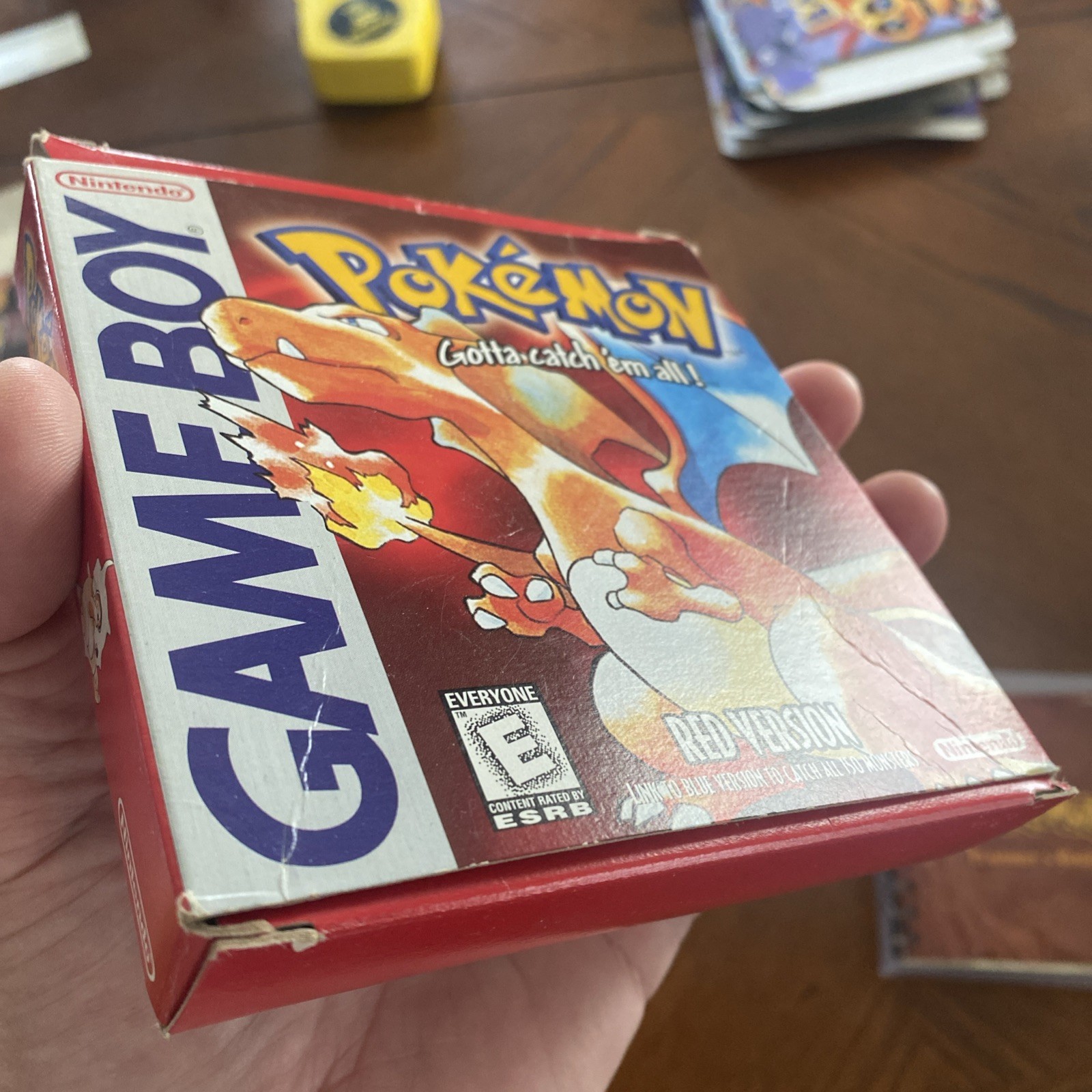 Pokemon Red Version Original Authentic Box, Guide & Protector – 1st Print Run