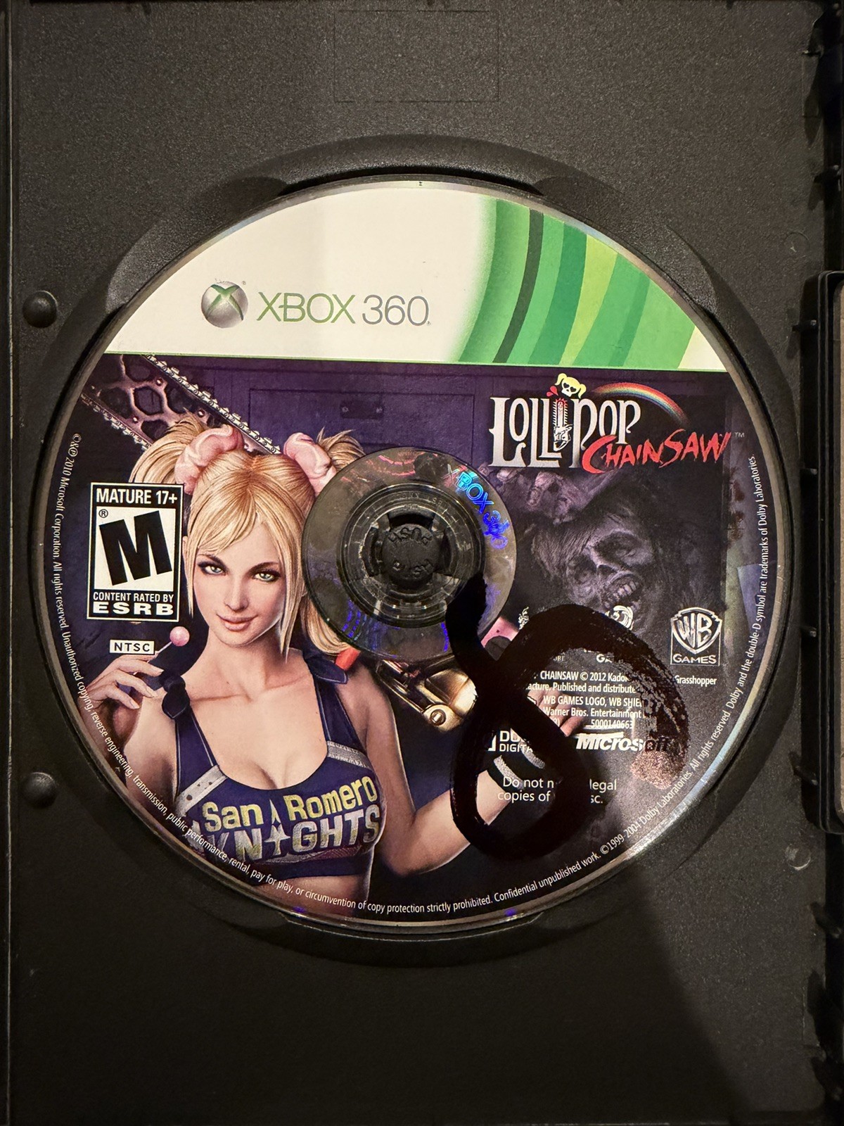 Lollipop Chainsaw; Boxed (Microsoft Xbox 360, 2012)