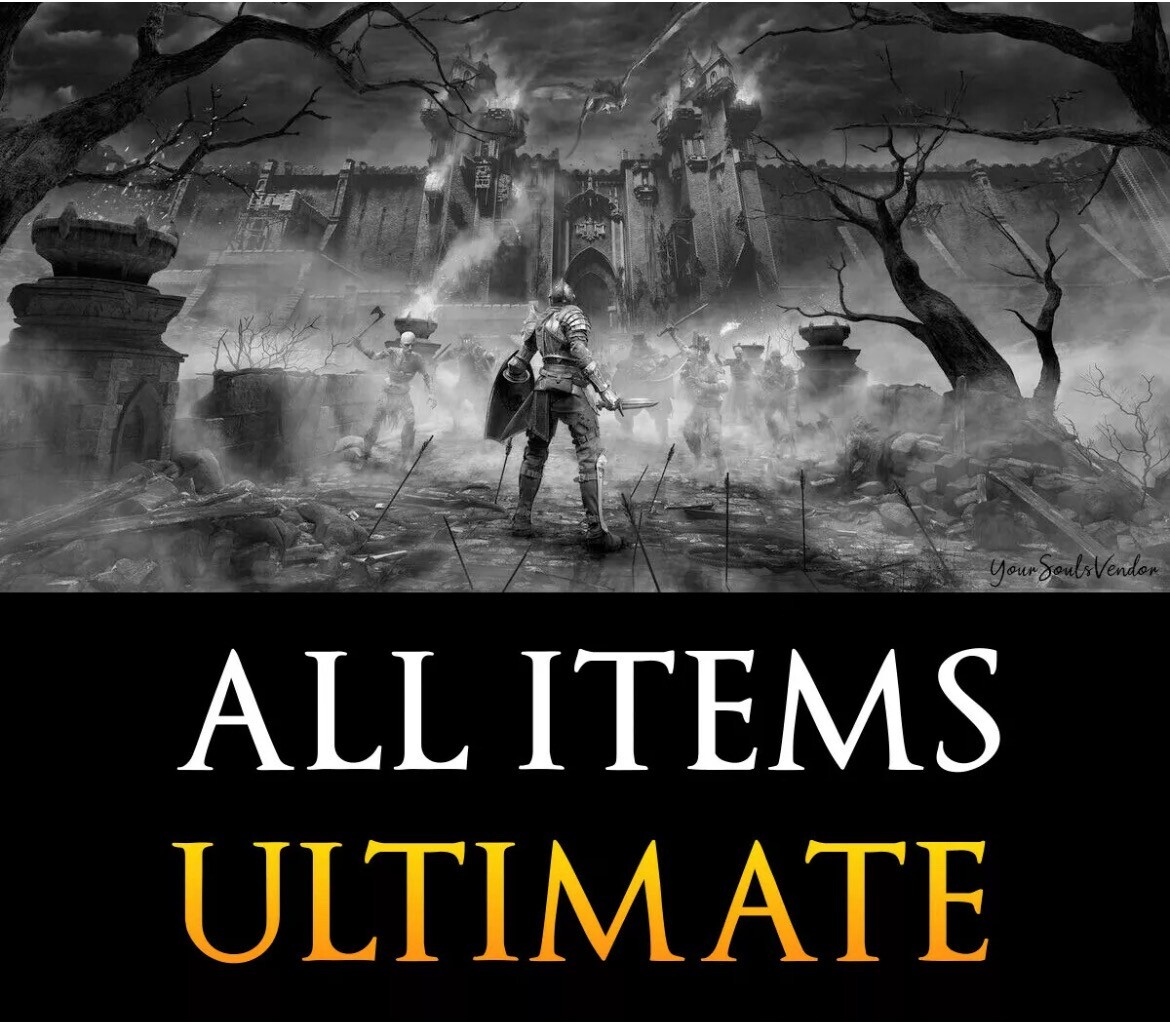 PS5 DEMON SOULS REMAKE (ITEMS-GEARS-WEAPONS-SOULS-ARMOURS -STONES)