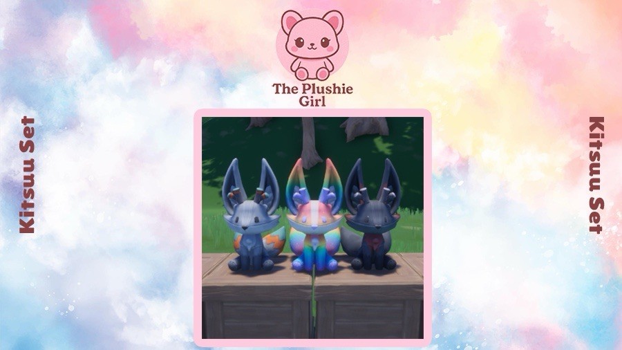 Kitsuu Plushie Set – Palia
