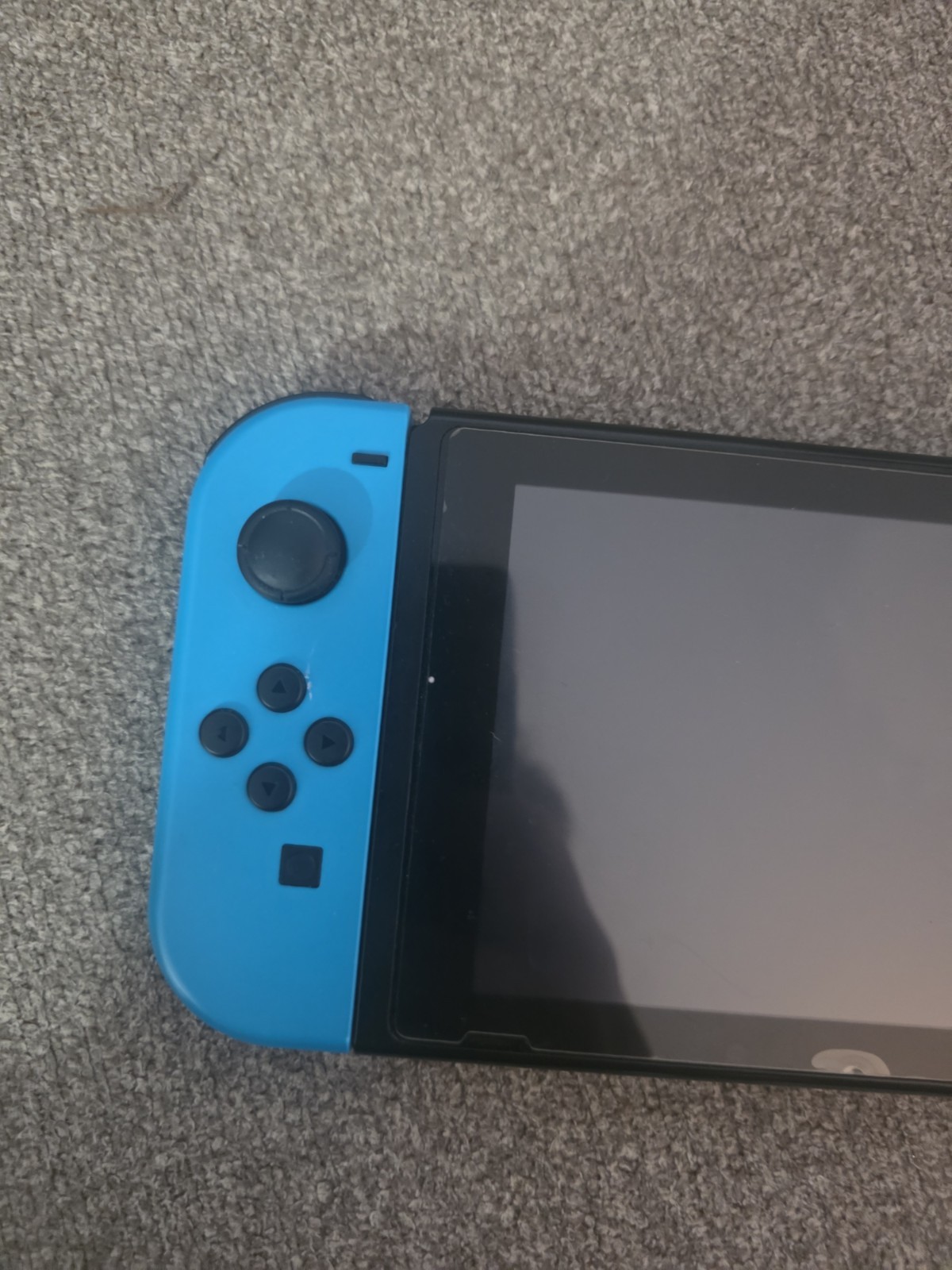 Nintendo Switch HAC-001(-01) V2 Console Neon Blue/Green Tested Working Joy-Cons