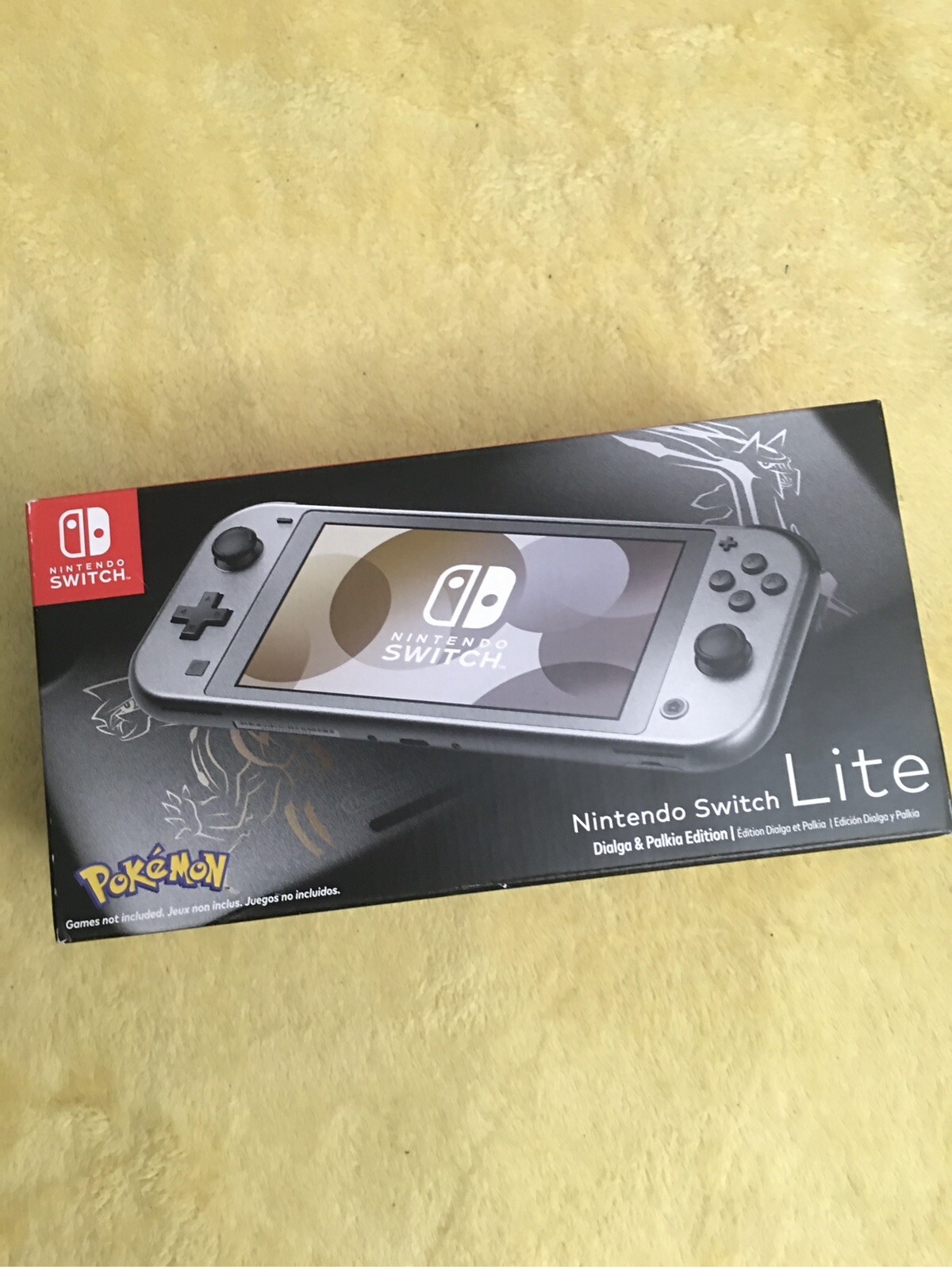 Nintendo Pokemon Switch Lite Dialga and Palkia Edition Game Console