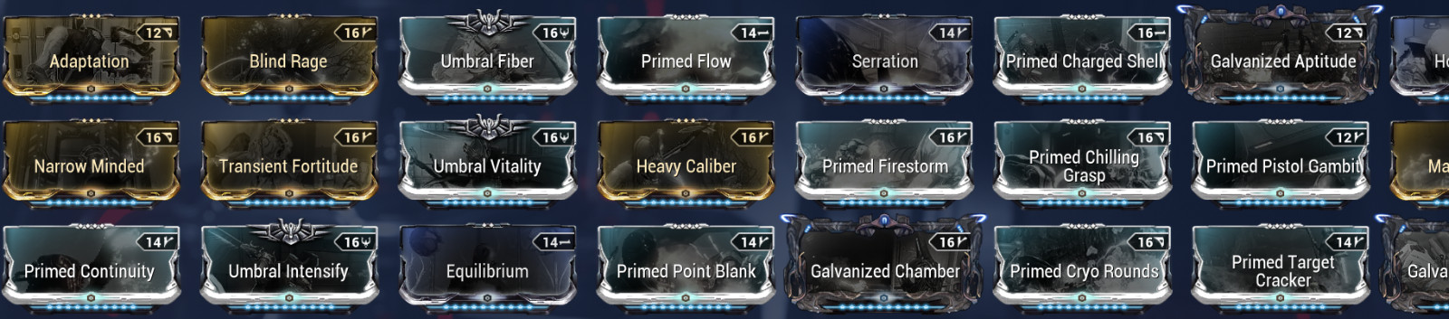 CHEAP Warframe MR22 Account | 159 Platinum | 10M Credits | 46 Warframe