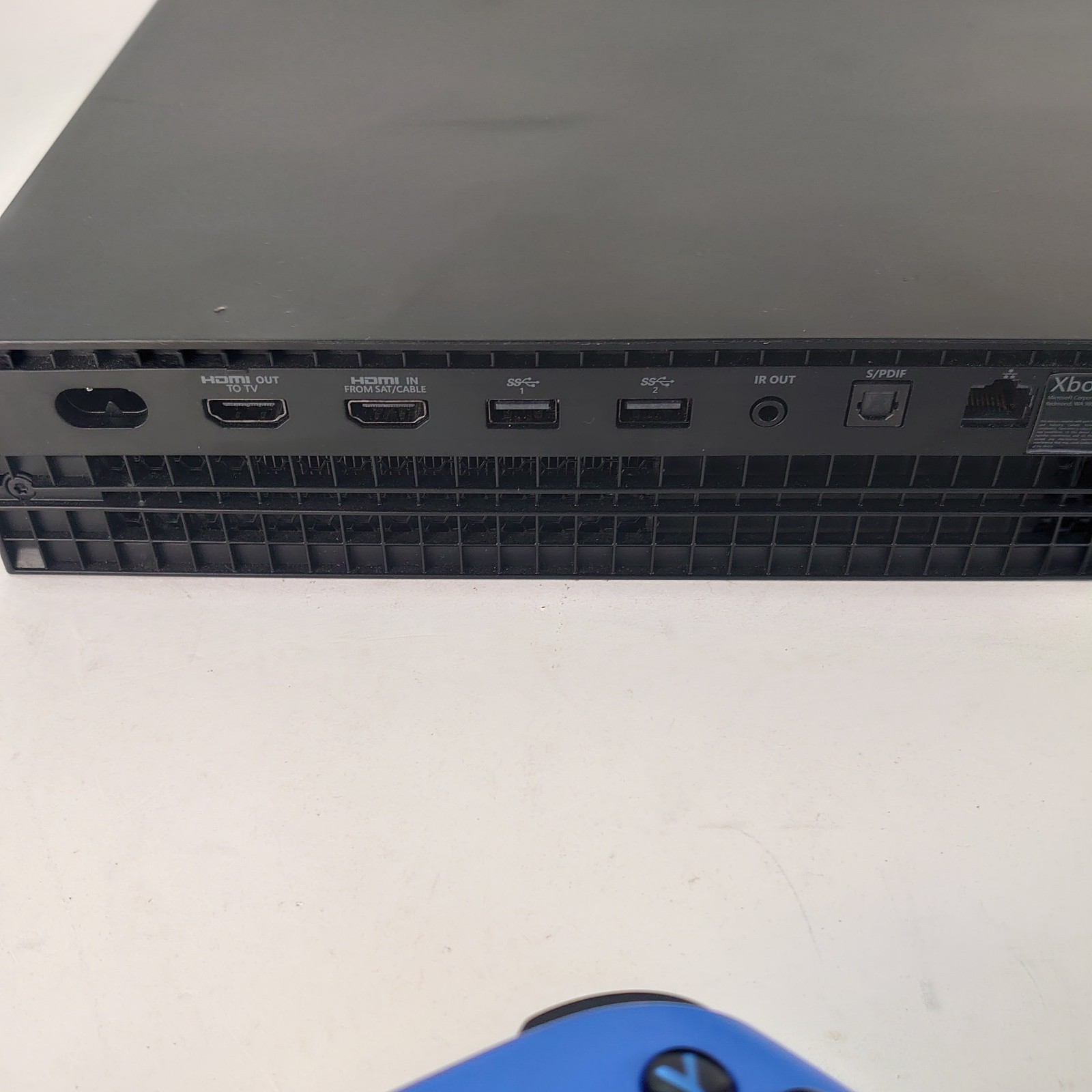 Microsoft Xbox One X 1TB Console Gaming System Black 1787 W/ Controller 1 Game