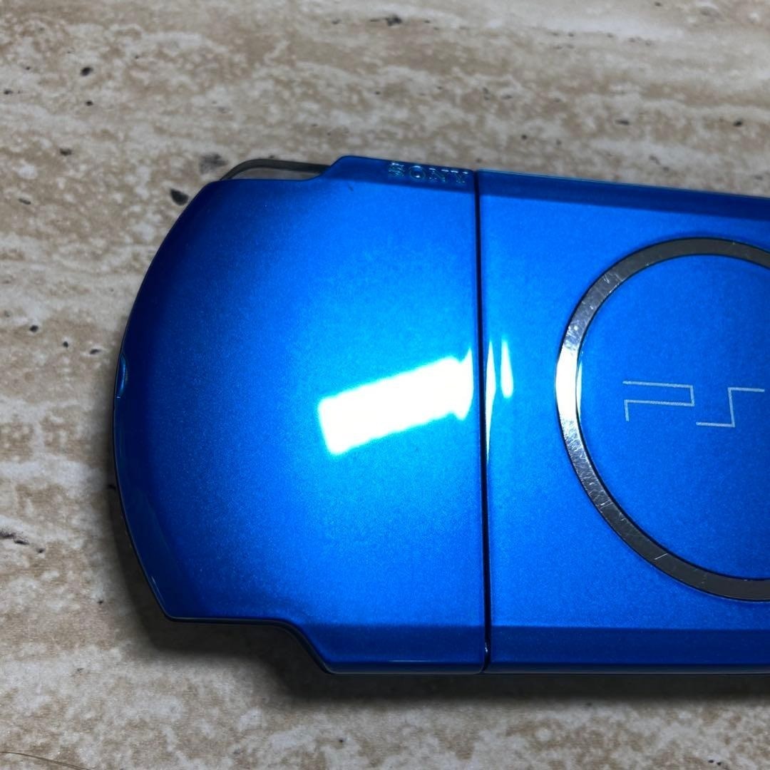 Sony PSP 3000 Vibrant Blue Console Complete Boxed Near Mint Tested 7126