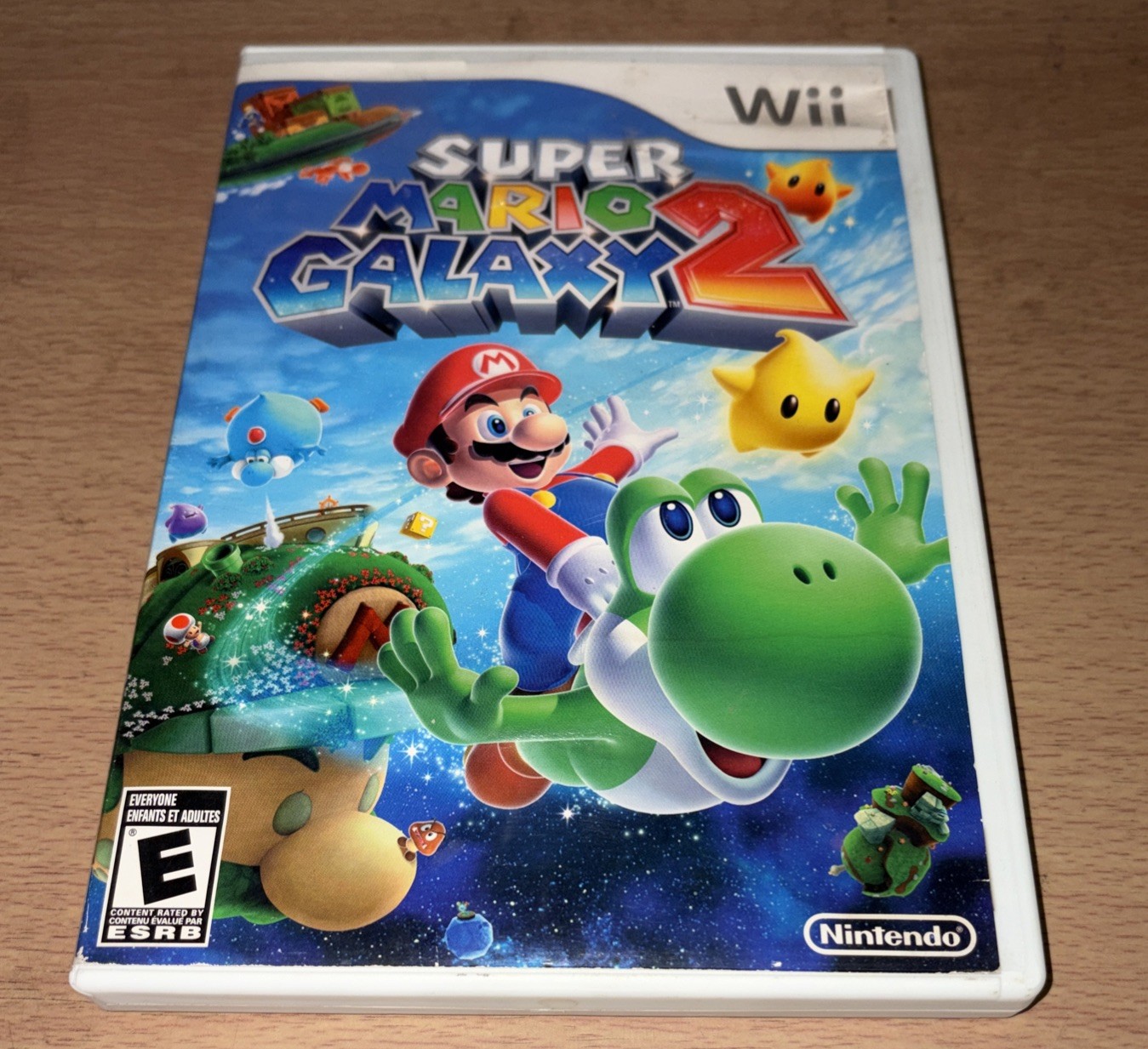 Super Mario Galaxy 2 – Nintendo Wii No Manual Artwork Damaged See Pics