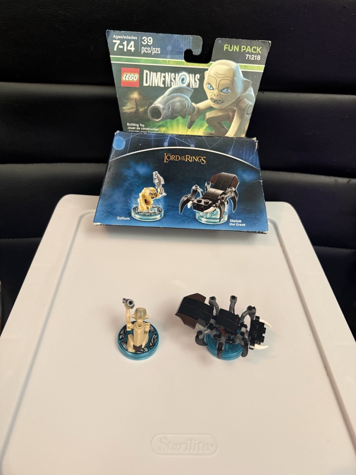 LEGO Dimensions Gollum Lord Of The Rings Fun Pack 71218 w/Shelob The Great 100%