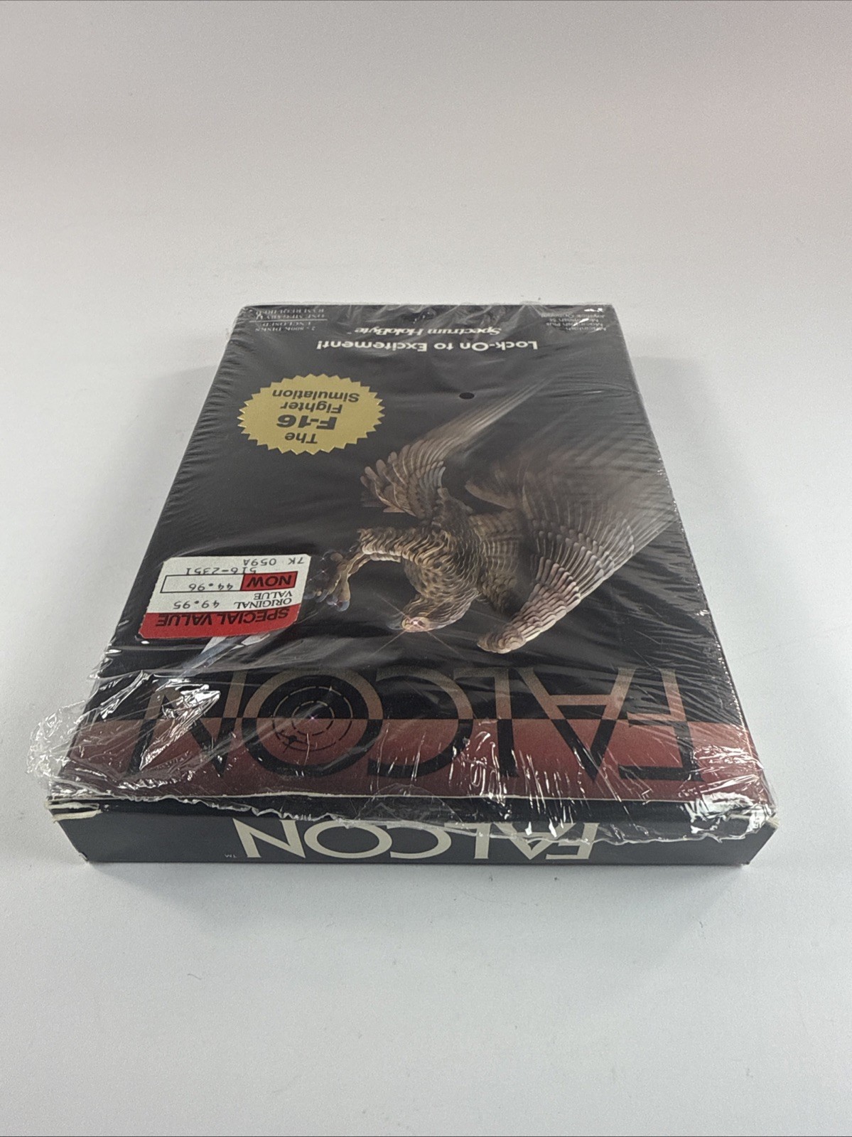 Falcon Flight Simulator Big Box Macintosh CIB By Spectrum Holobyte MINT COND