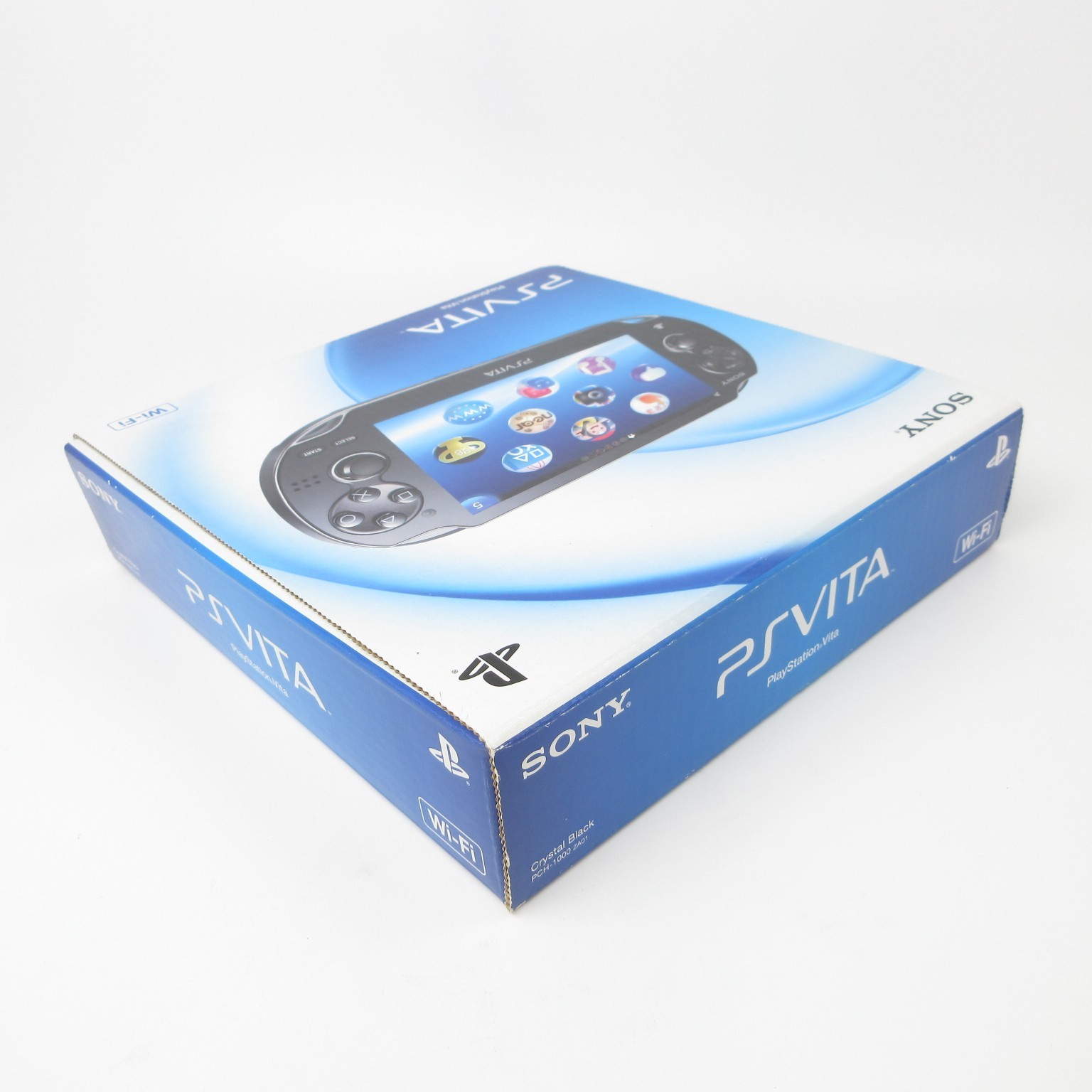 【Excellent】Sony PS Vita PCH-1000 Crystal Black Wi-Fi Model Console #Arr0309/05