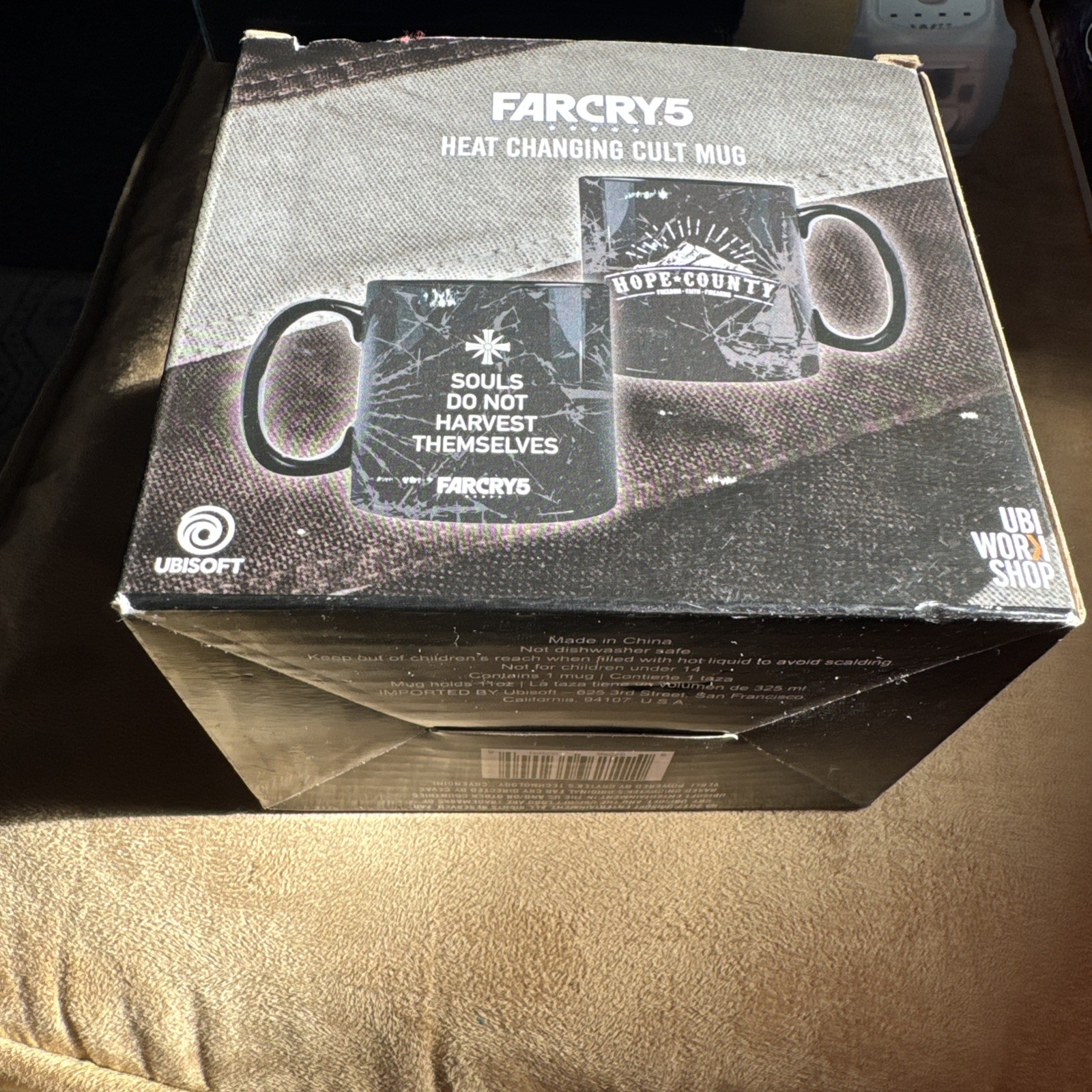 FarCry 5 Heat Changing Cult Mug, Collector’s Mug, **NIB**