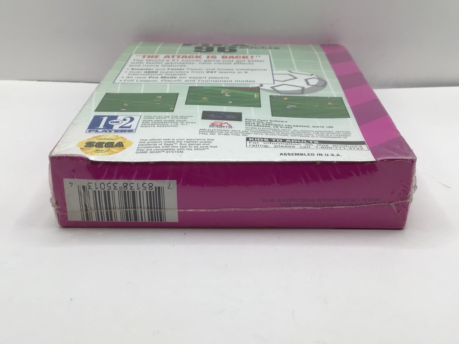 FIFA 96 Soccer Sega Game Gear Brand New Sealed See Pics