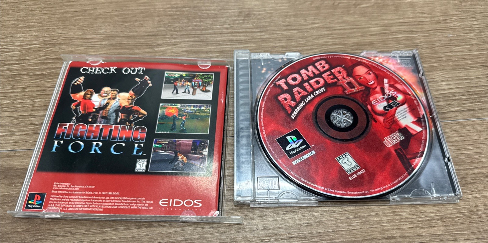 Tomb Raider II 2 Lara Croft Black Label (Sony PlayStation 1997) PS1 COMPLETE CIB