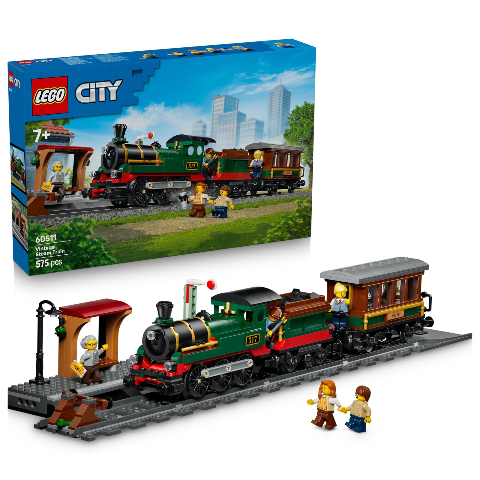 LEGO 60511 City Vintage Steam Train