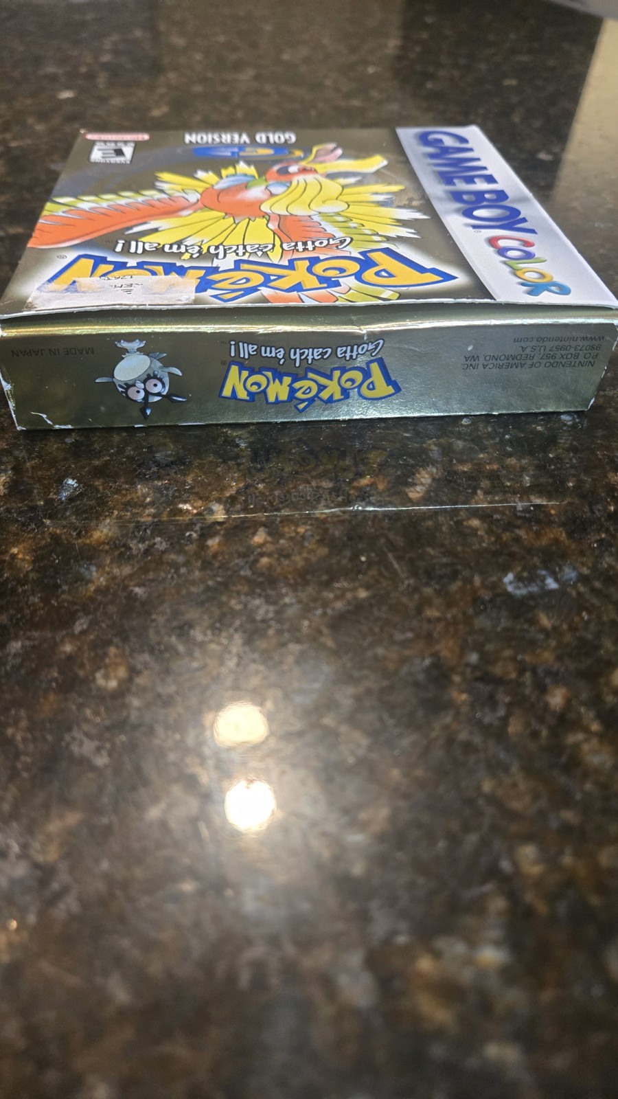 Pokemon Gold Box ONLY! Vintage ( READ DESCRIPTION )