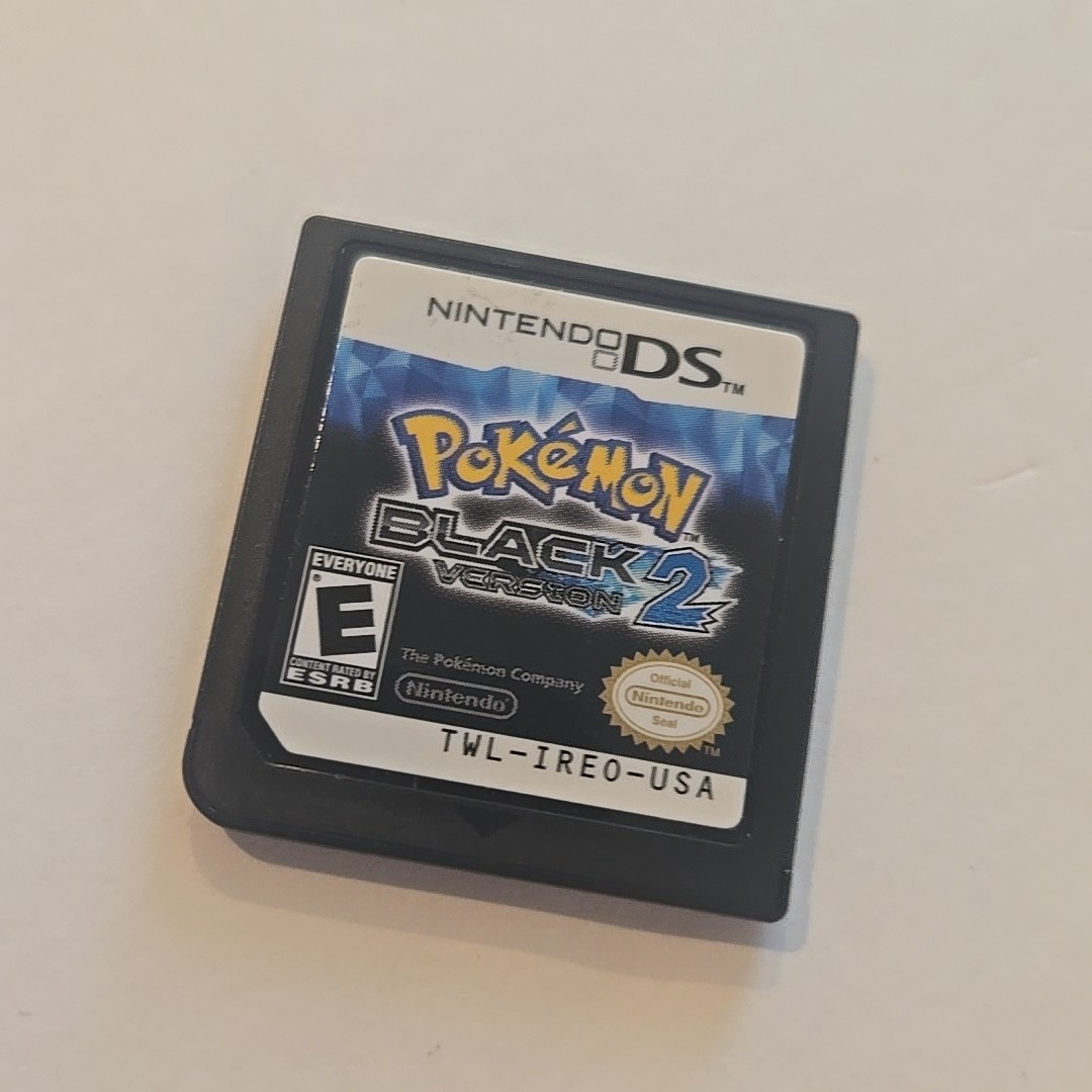 Pokemon Black 2 Version Nintendo DS Loose Game Only Authentic Tested Clean