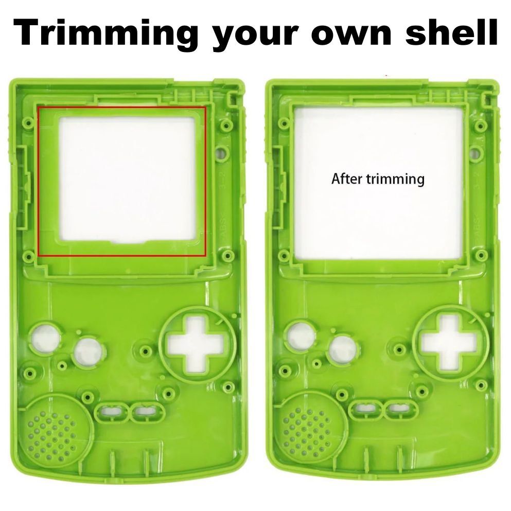 Game Boy Color Laminated IPS Backlight NO SOLDER 2.45 Drop in Kit – Gameboy GBC