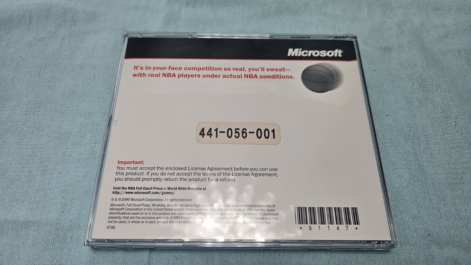 Microsoft NBA Full Court Press PC Games – Complete in Box
