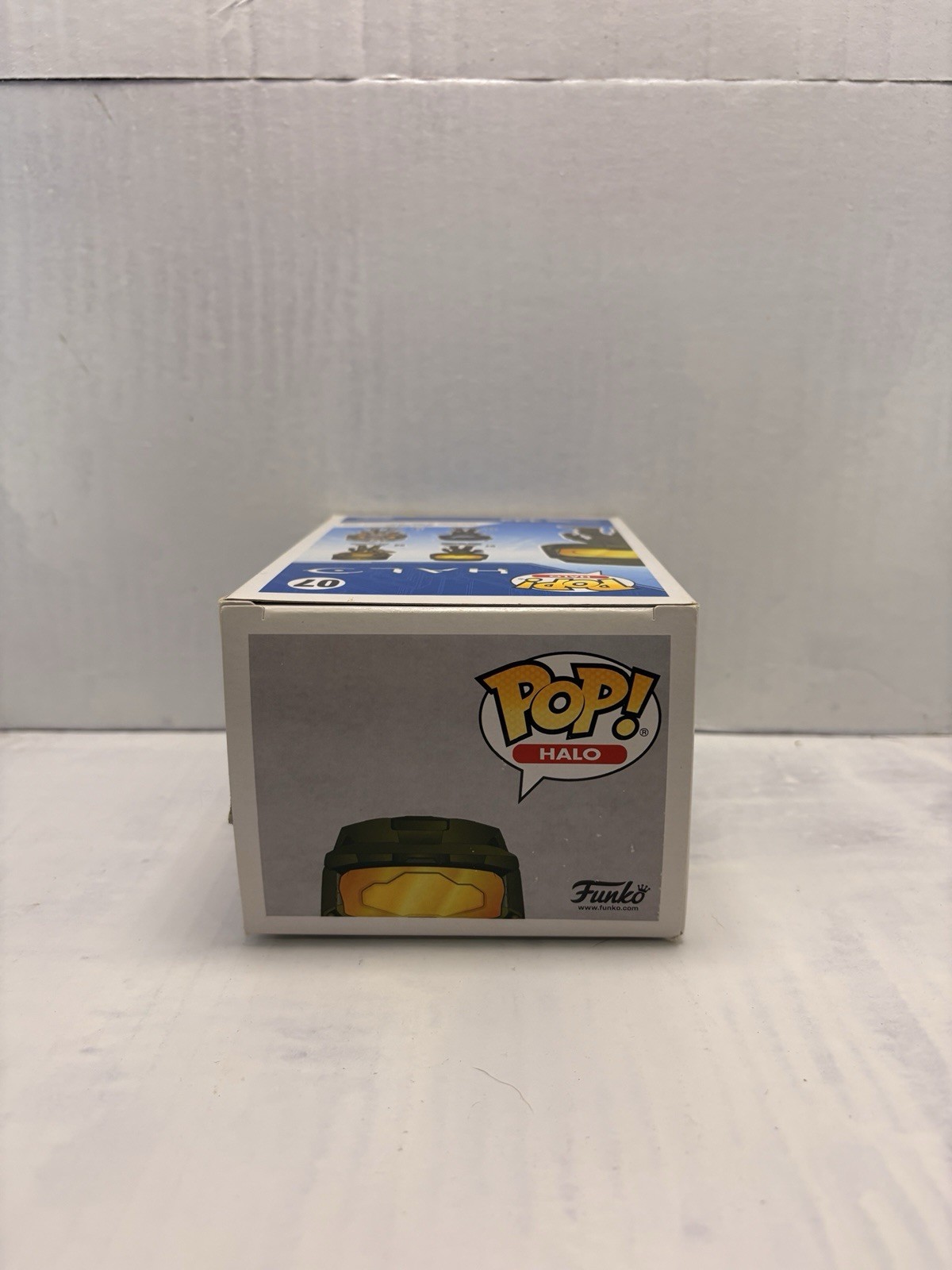 Rare Funko Pop! Halo Master Chief with Cortana Vinyl Figure #07 Boxed 2018