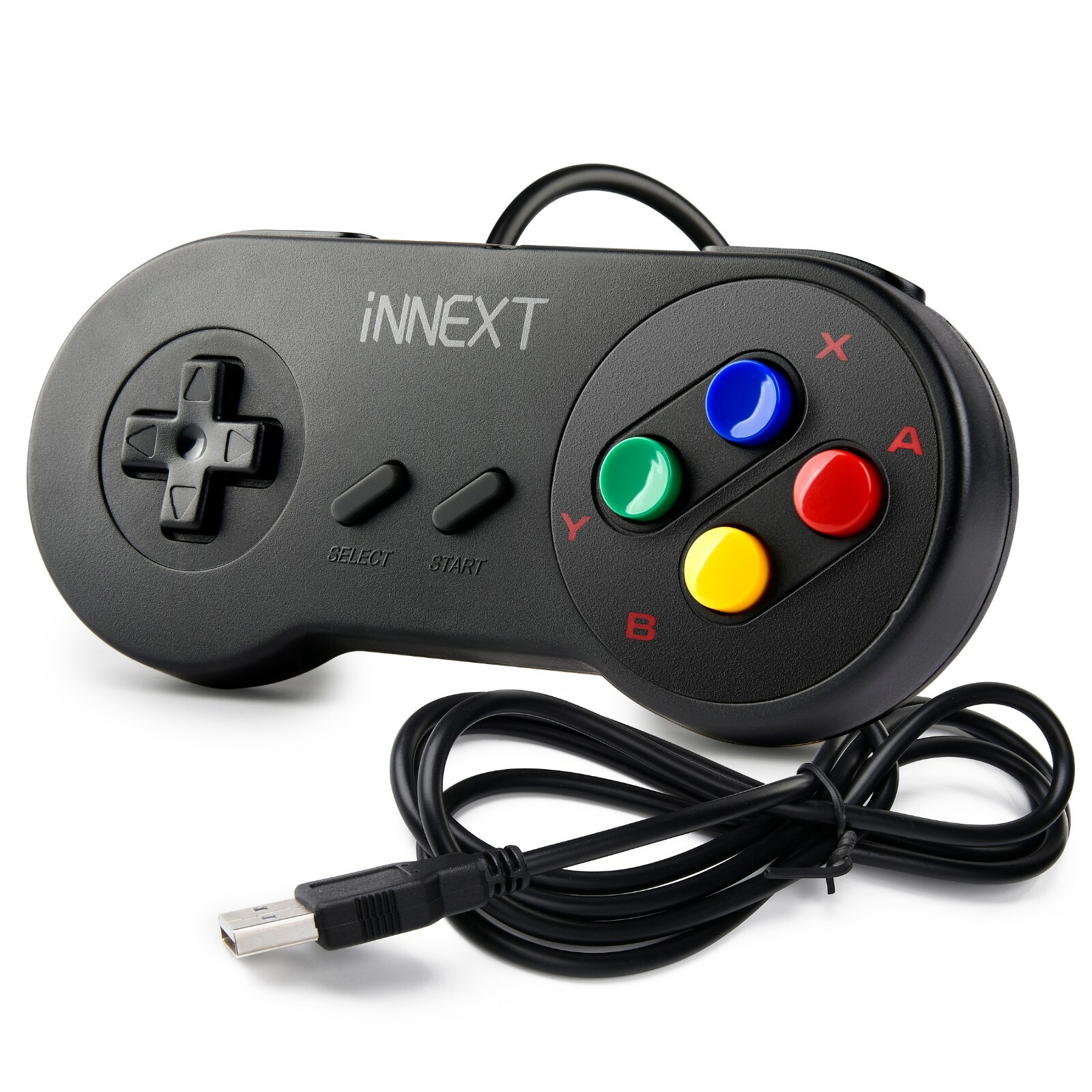 Wired/ Wireless SNES Controller USB Gamepad for PC MAC Raspberry Pi -Plug & Play