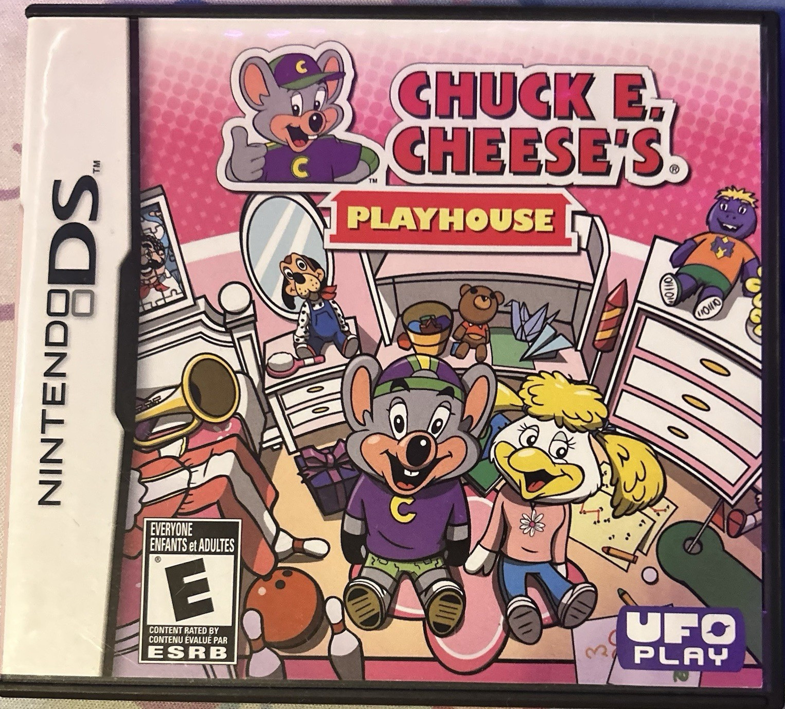 UFO Interactive Chuck E. Cheese’s Playhouse Nintendo DS 2009 E NTSC-U/C Series