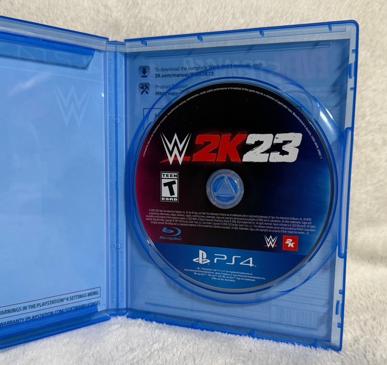 2K WWE 2K23 PS4 Multiplayer Online Playability T NTSC-U/C 2023