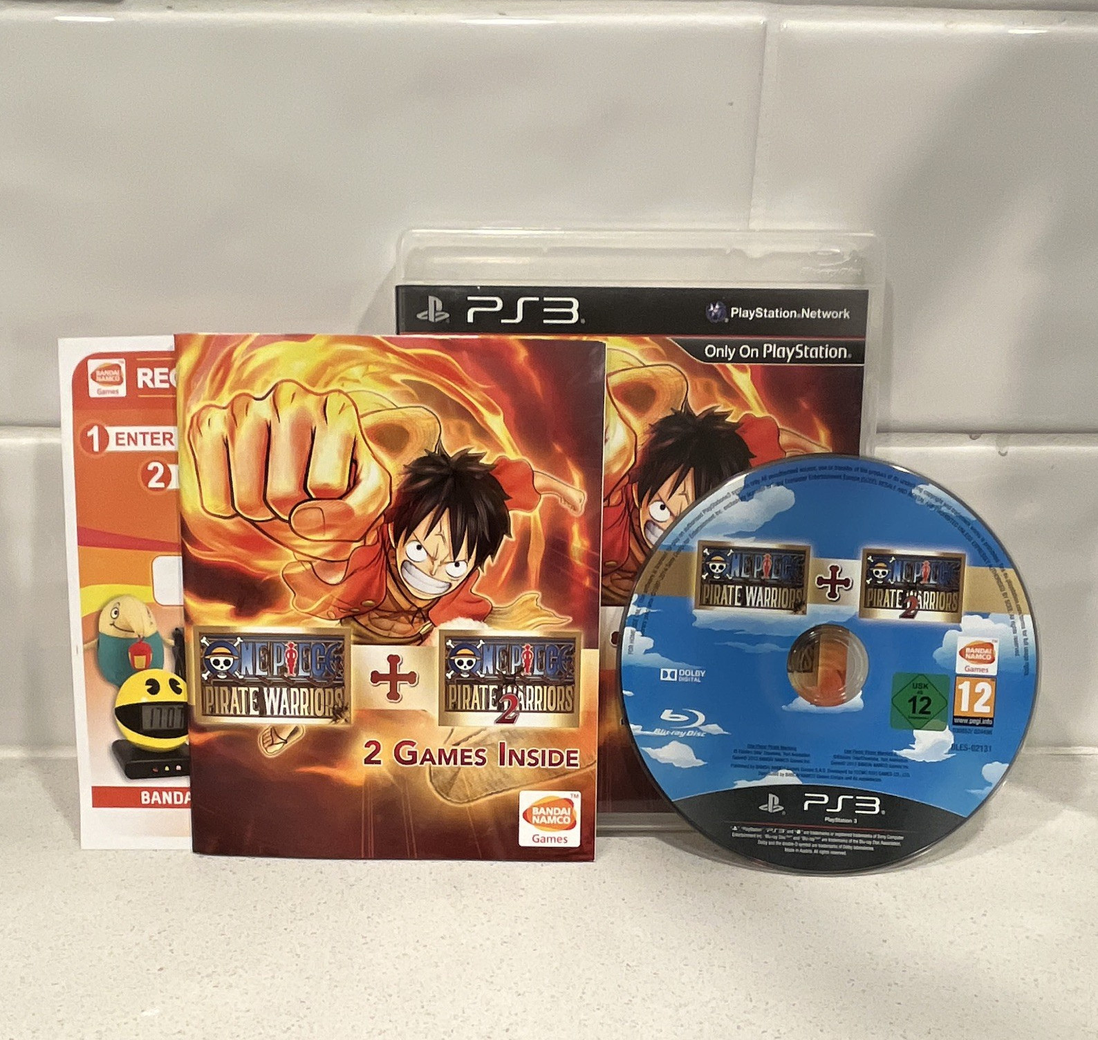 One Piece Pirate Warriors 1+2 CIB PS3 PAL (English Cover Art) US Seller