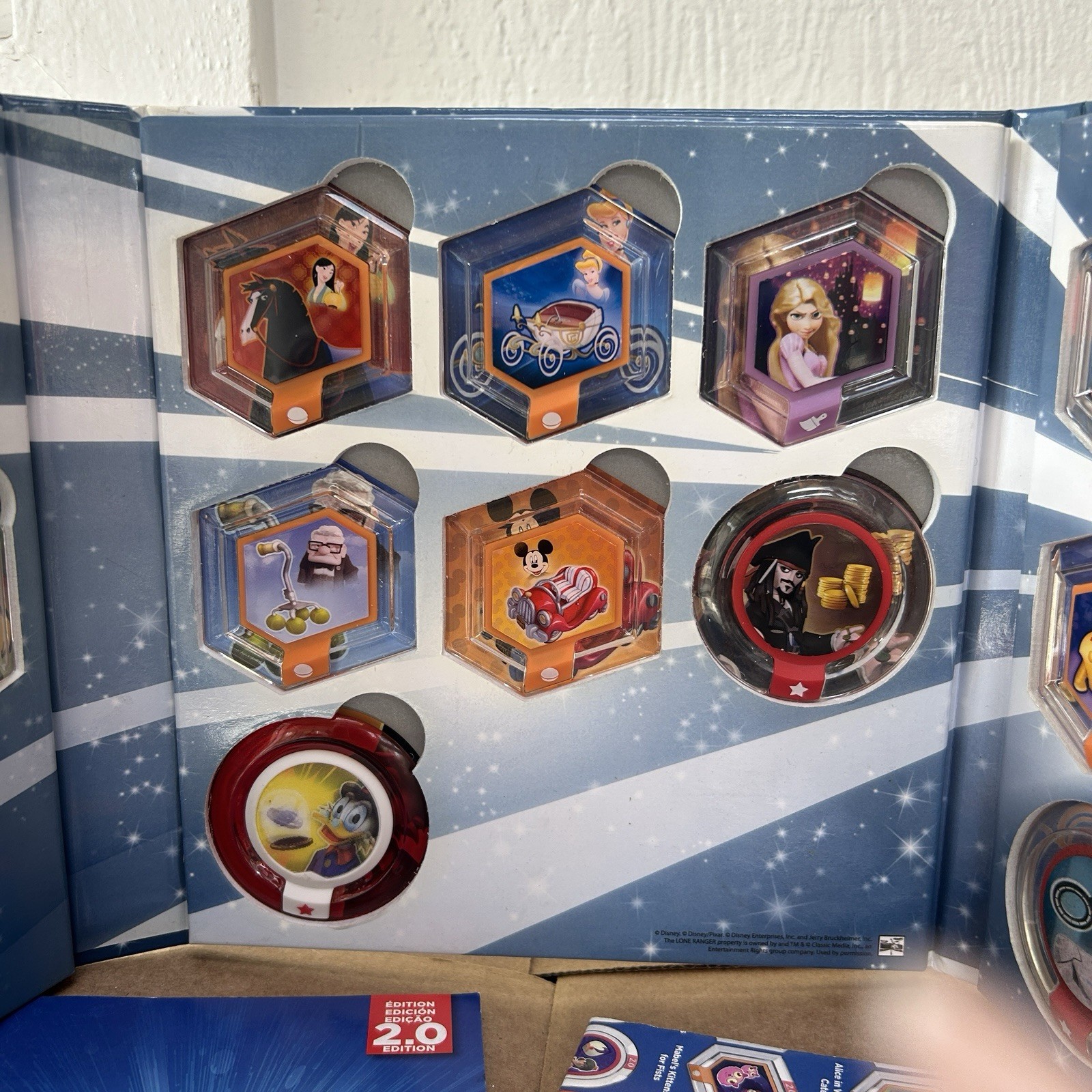 Disney Infinity Originals Power Disc Album Book Storage Case 3 Discs