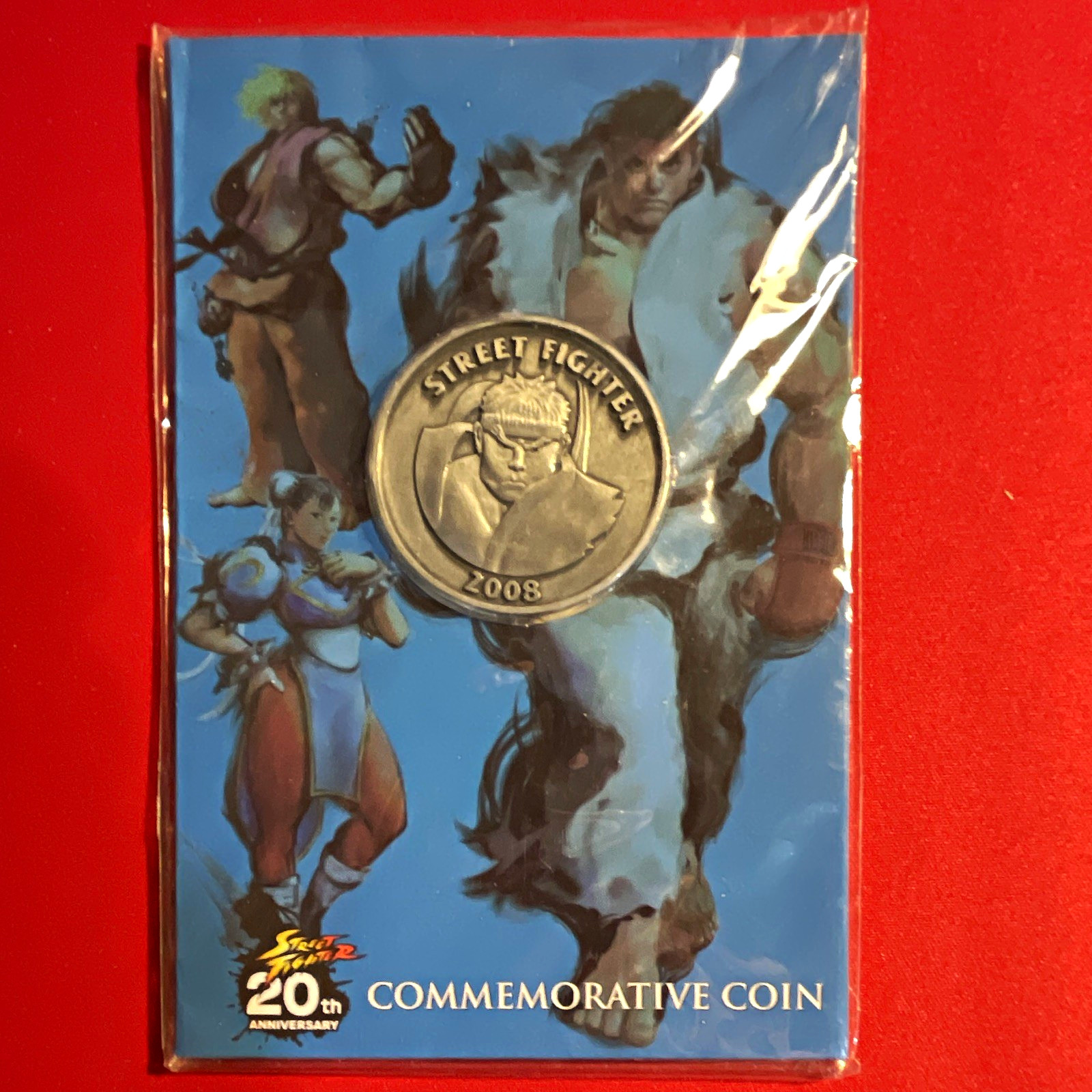 Capcom Street Fighter 20th Anniversary Commemorative Coin 2008