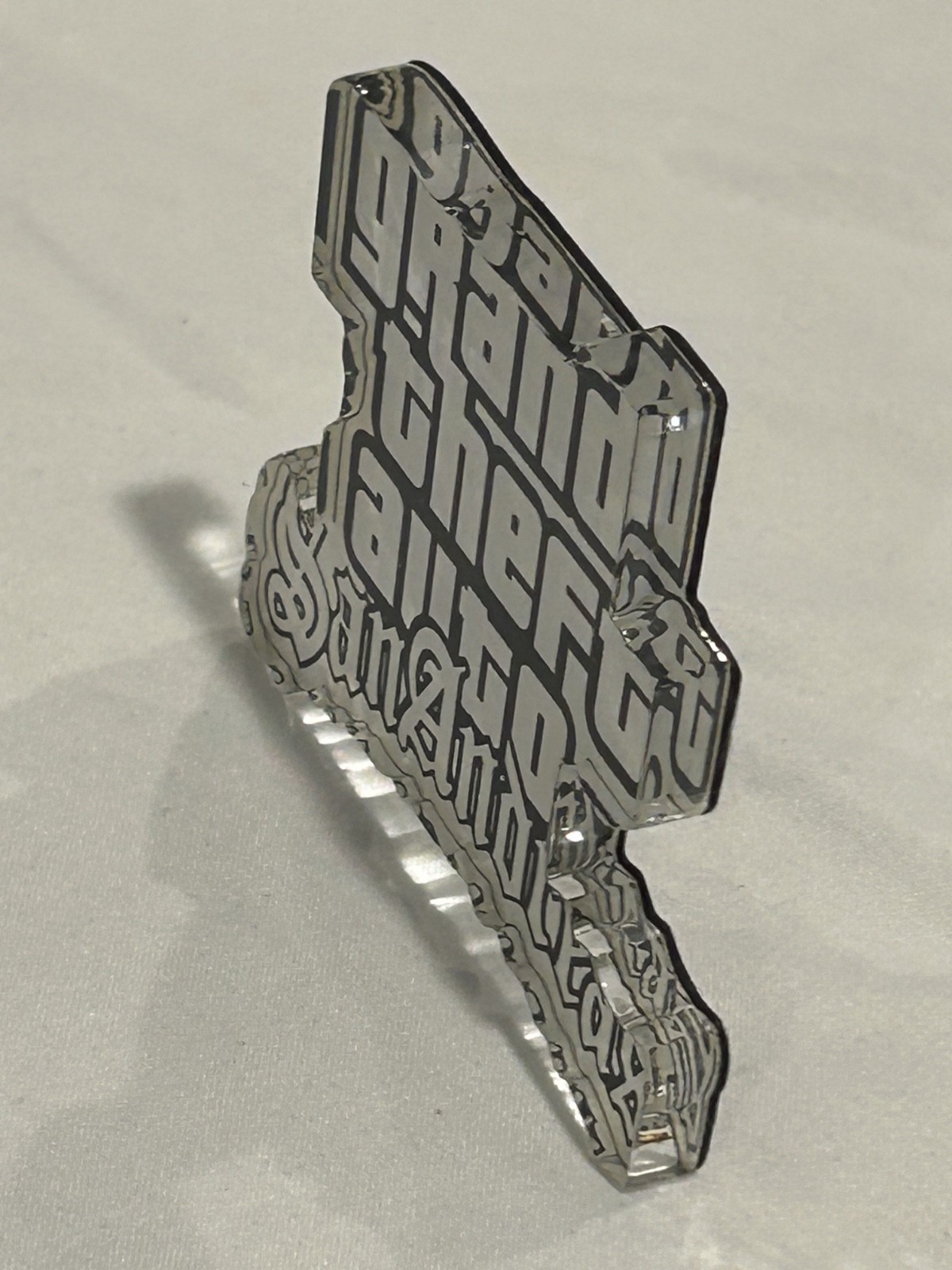 Grand Theft Auto GTA San Andreas AUTHENTIC Rockstar Games Magnet Frig ~ NEW