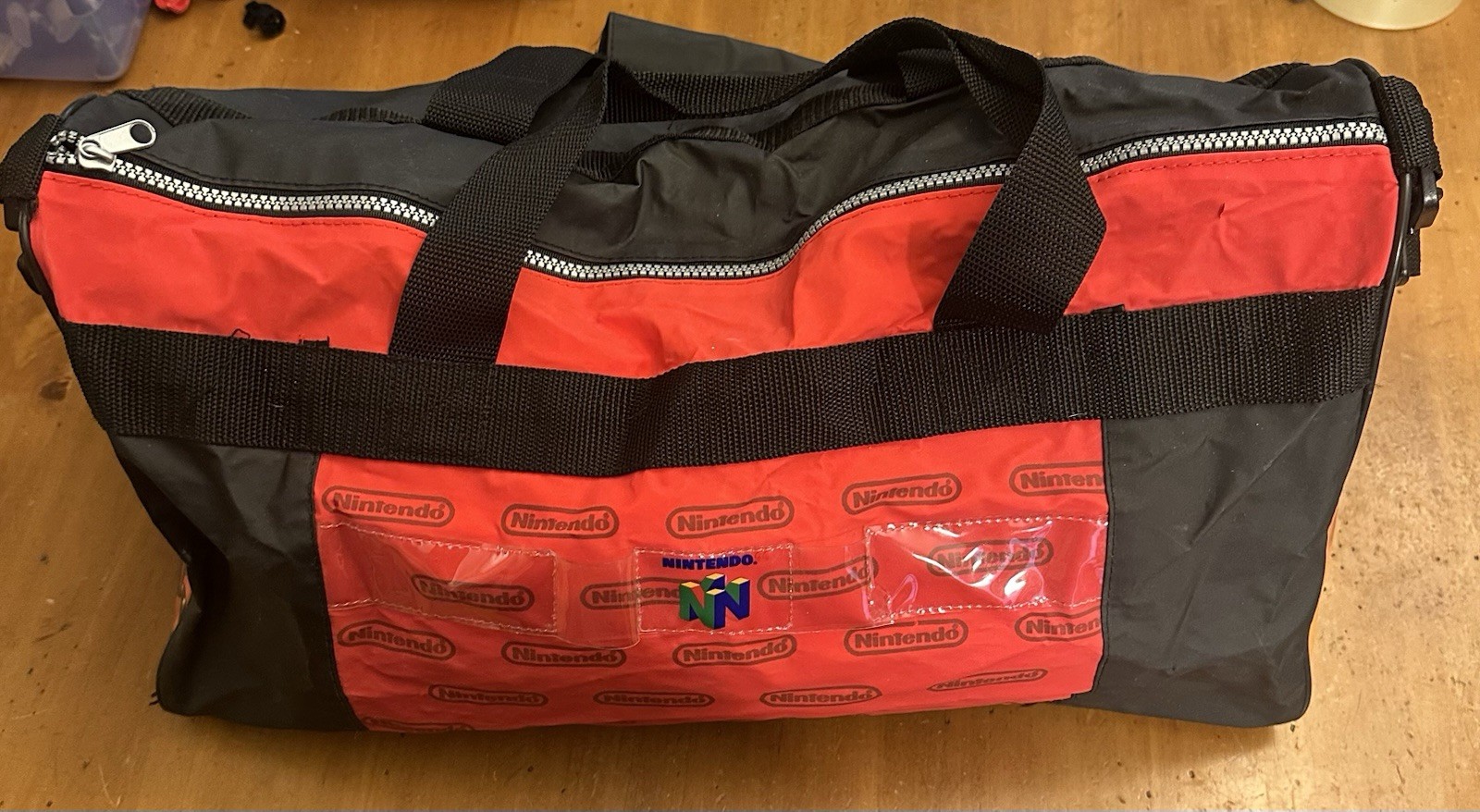 Nintendo Mario 64 Duffle Bag & Mama Mia Fanny Pack Bundle