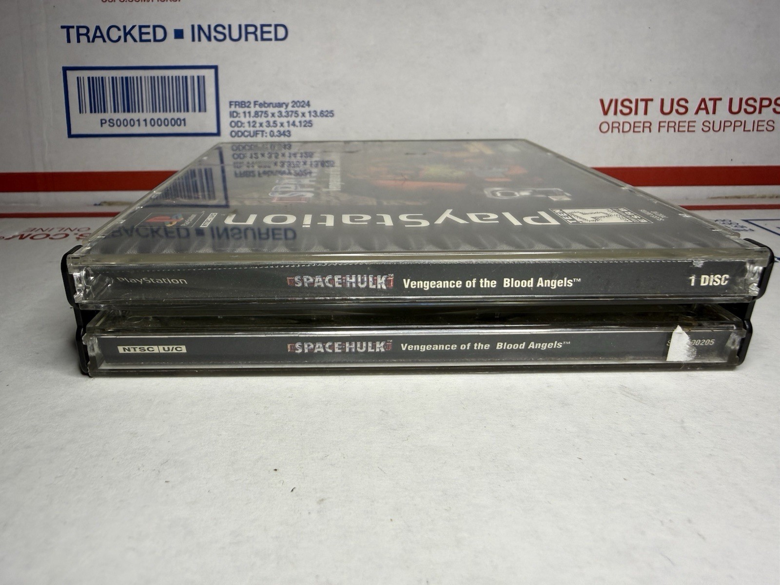 Space Hulk Vengeance of the Blood Angels PlayStation 1 CIB W/ Reg Card Tested