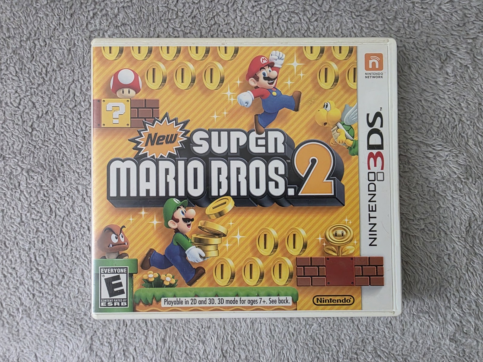 New Super Mario Bros. 2 Nintendo 3DS – Free Shipping