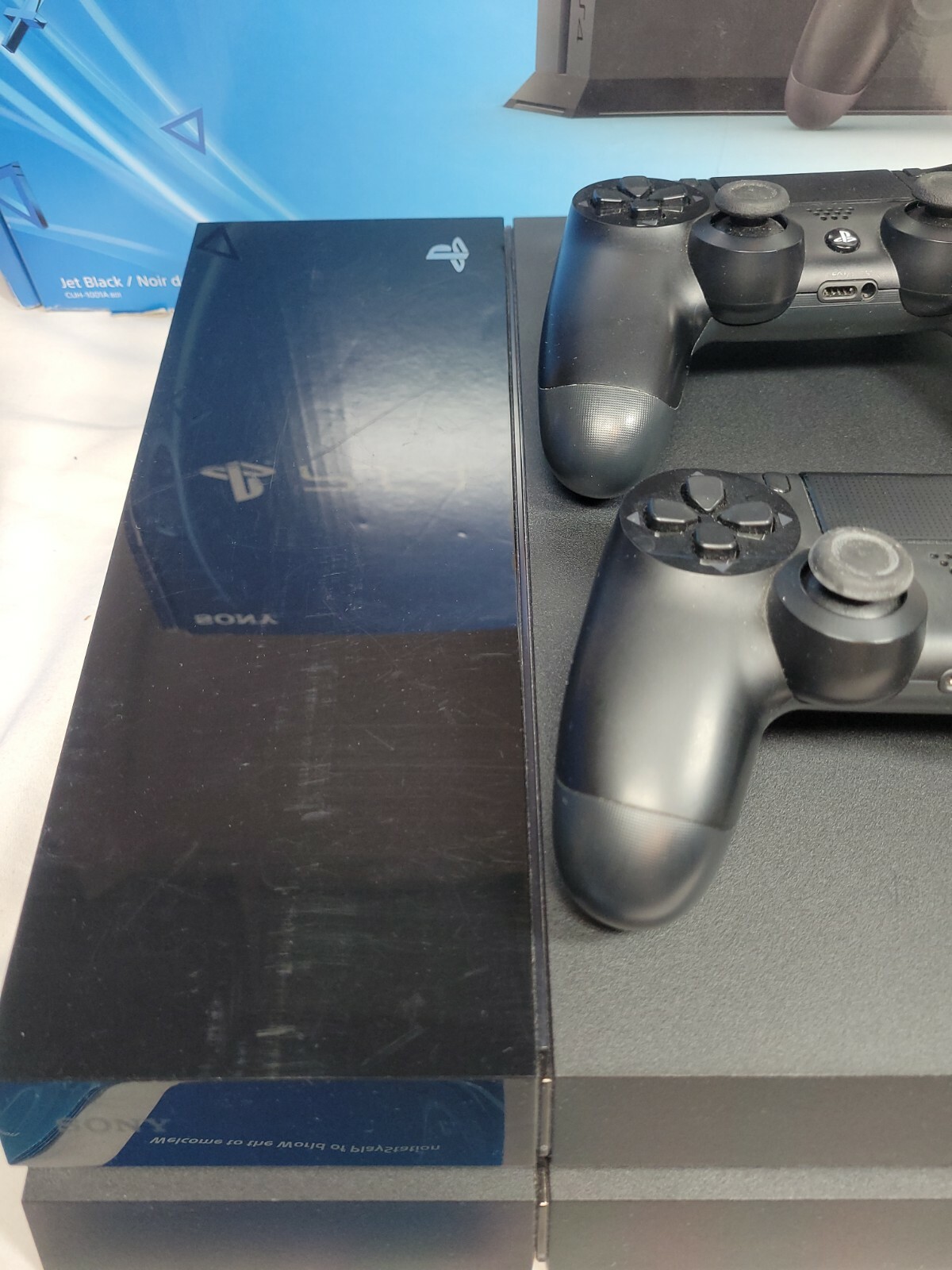 SONY PS4 PlayStation 4 Console 500 GB, 2 Controllers, 9 Games & Camera