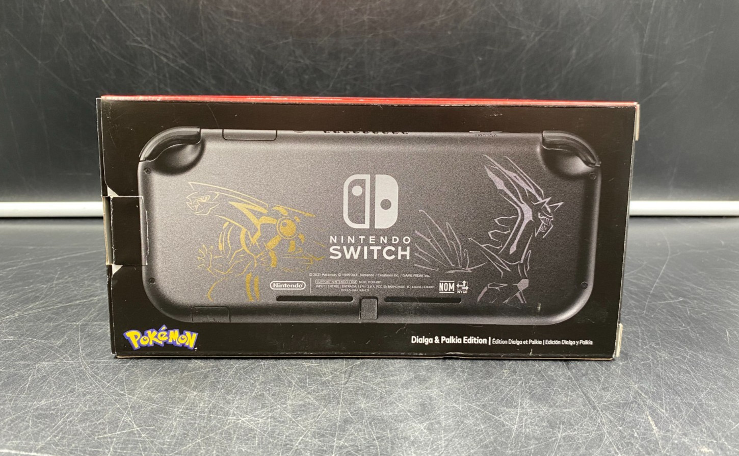 Nintendo Switch Lite Pokemon Dialga & Palkia Edition Handheld Console – OPEN BOX