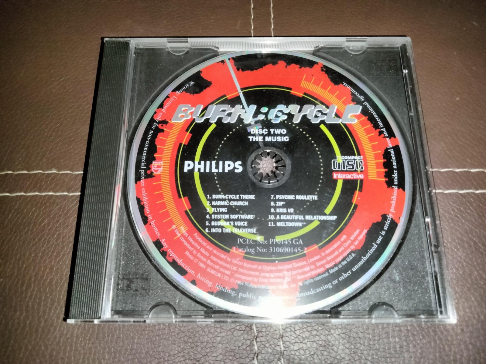 BURN:CYCLE – PHILIPS CD-i – MINT CONDITION!