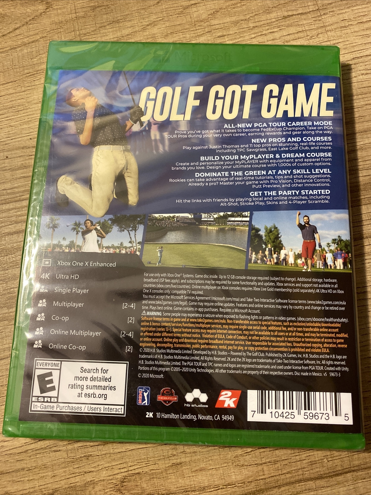 NEW PGA TOUR 2K21 XBOX ONE SEALED USA SELLER FREE SHIPPING!