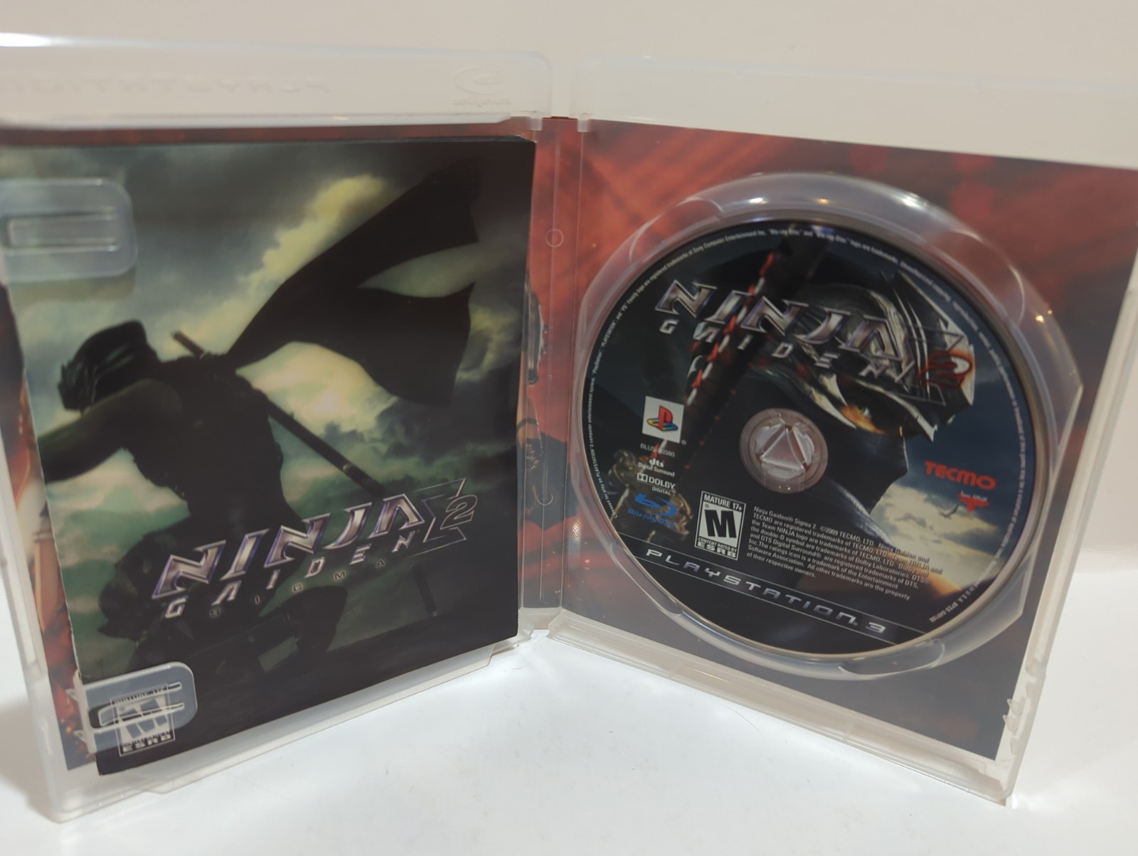 Ninja Gaiden Sigma 2 (Sony PlayStation 3, 2009) Complete w/ Manual CIB, tested.