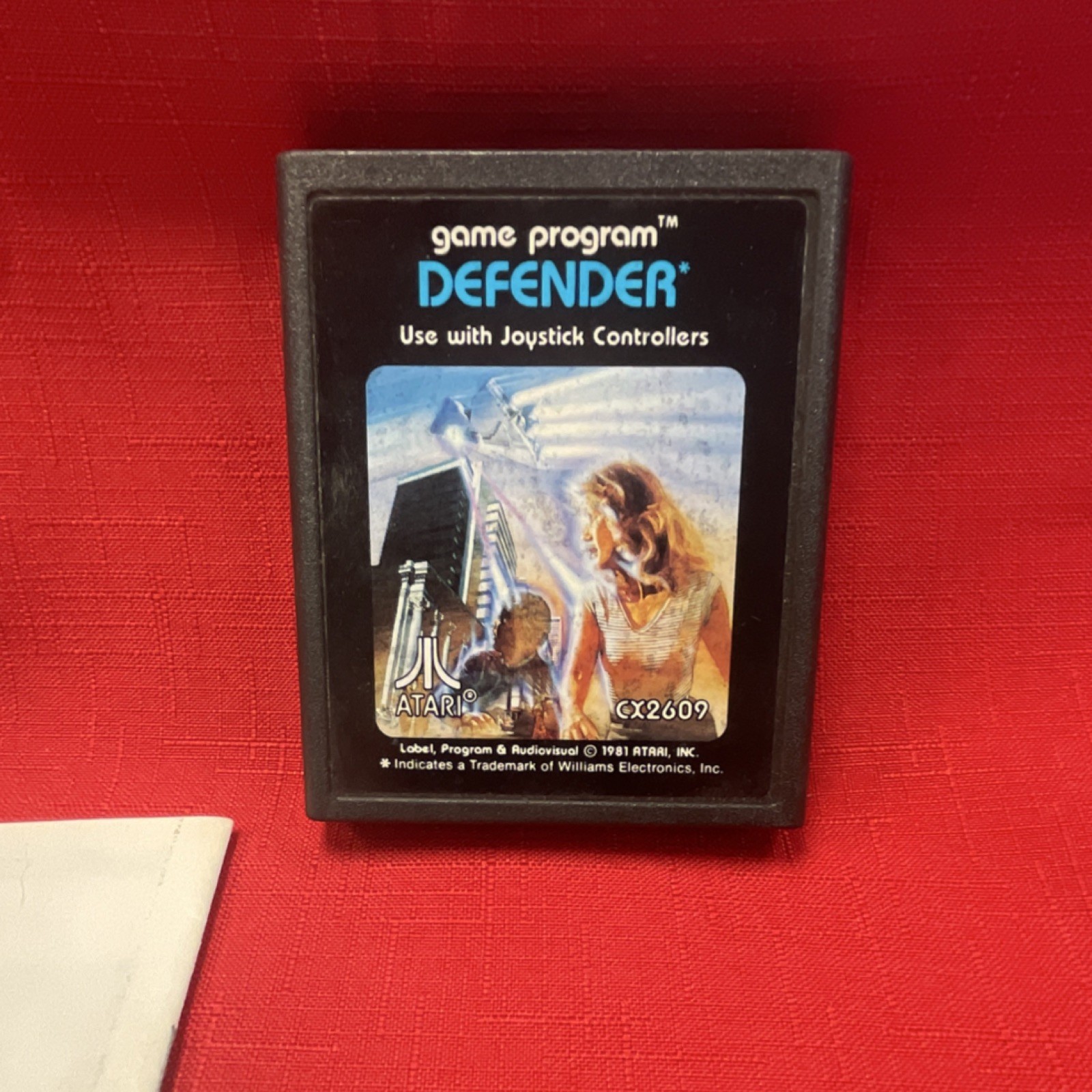 Atari Defender Arcade Game for Atari 2600 Manual Included