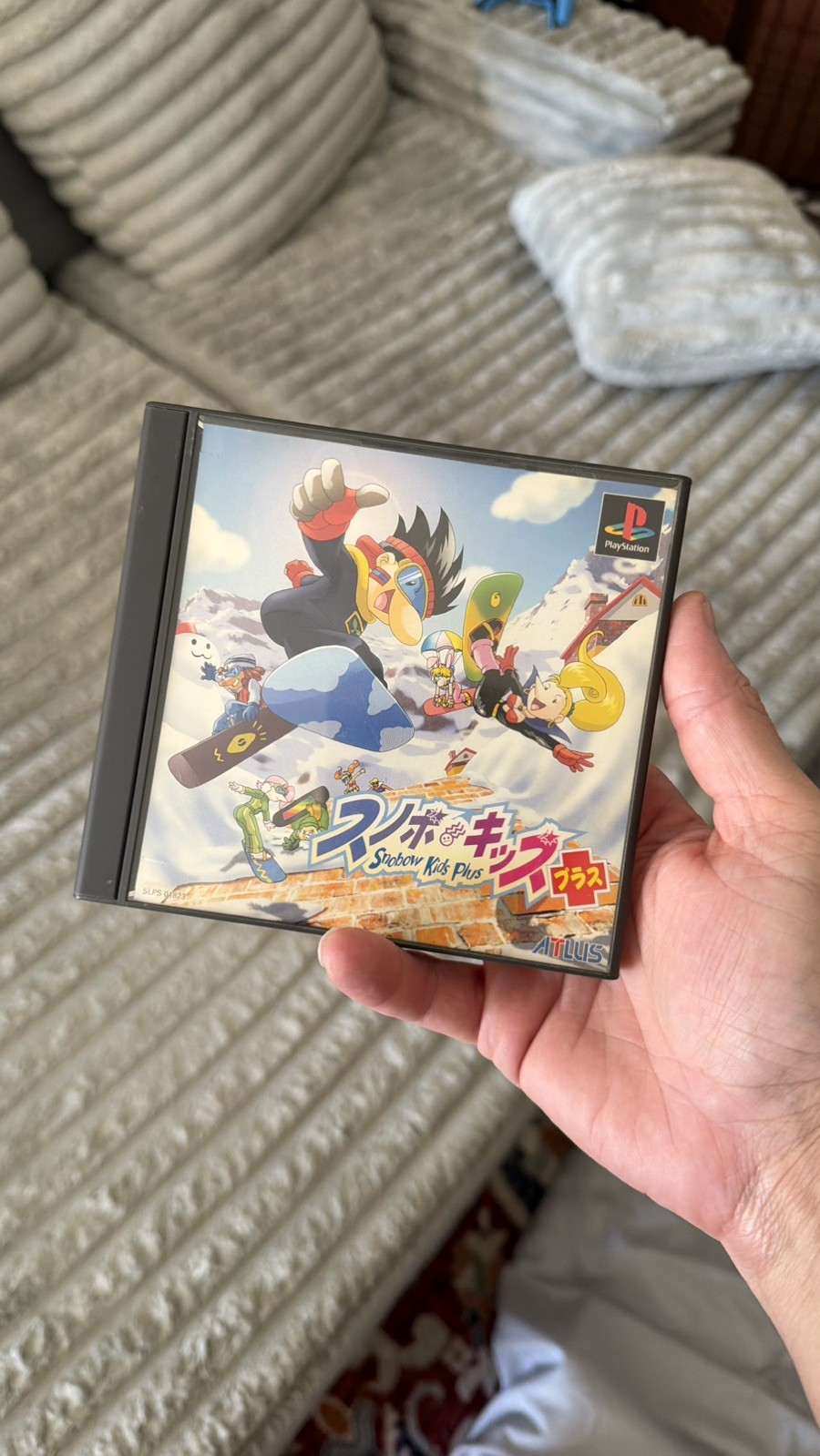 SNOBOW KIDS PLUS PS1 Playstation For JP System 2159 p1