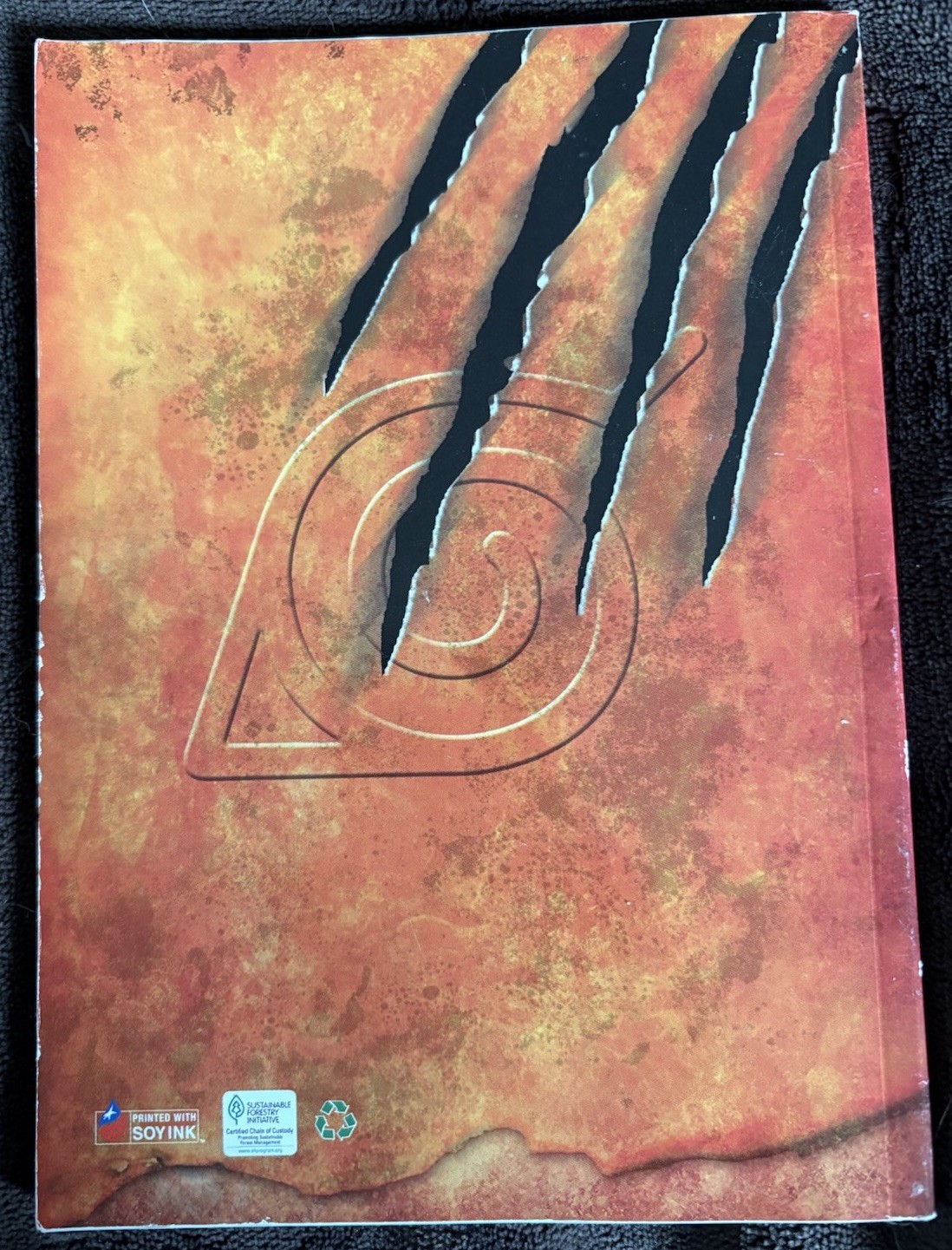 Namco Bandai Naruto Shippuden Ultimate Ninja Storm 3 Art Book Kurama Soy Ink
