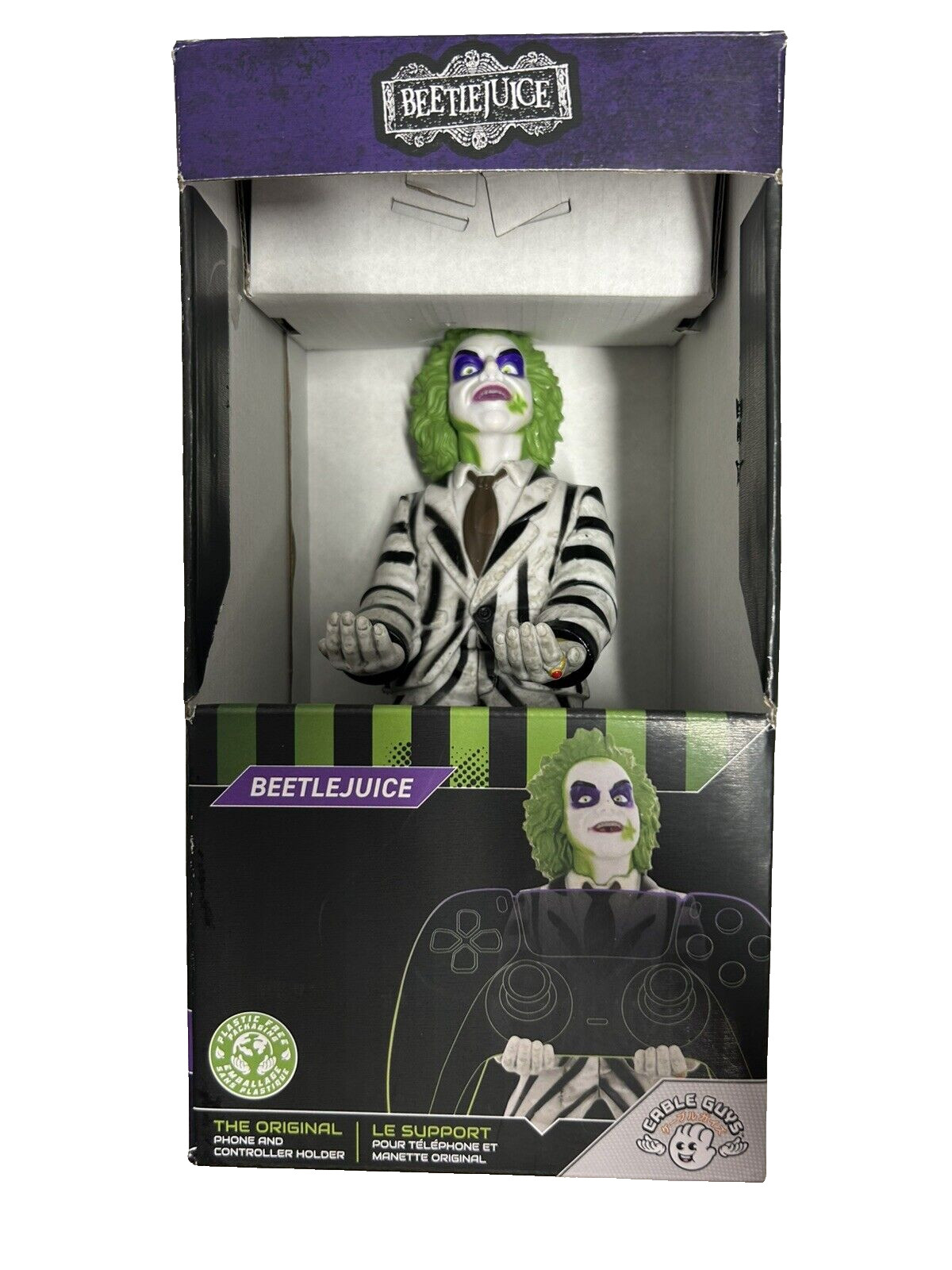Beetlejuice- Original Cable Guys -Controller& Phone Holder – NEW