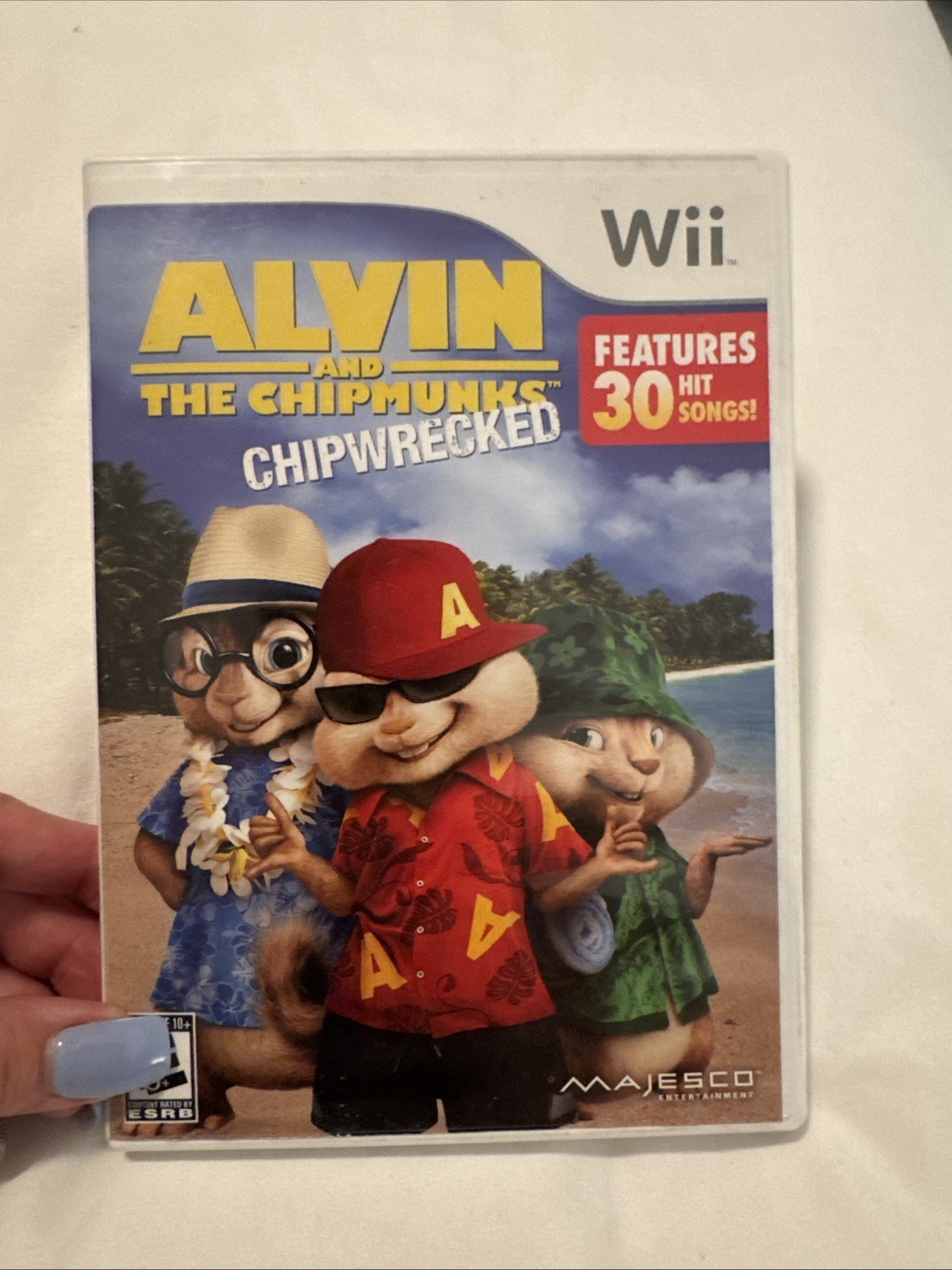 Alvin and the Chipmunks – Chipwrecked (Nintendo Wii, 2011) With Manual Included