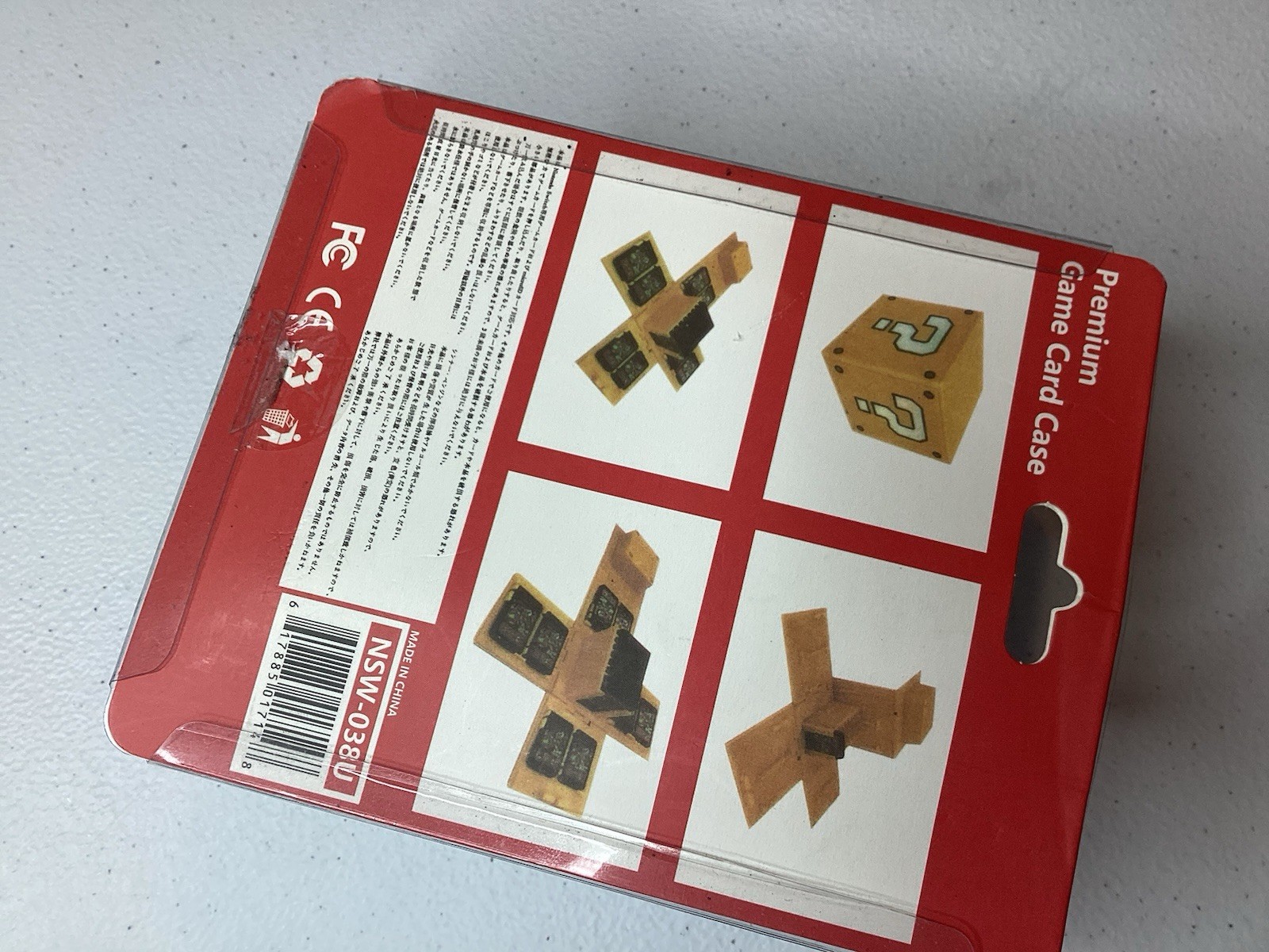 Super Mario Bros. Nintendo Switch Video Premium Game Card Case