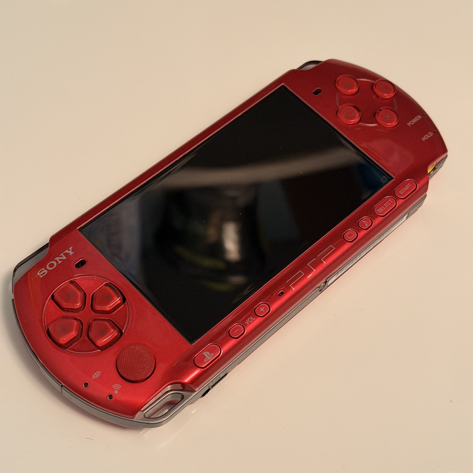 Sony PSP 3000 Radiant Red (Region Free) – Tested Working + New Battery & Storage